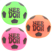 Nee-Doh Pack 3 pelotas antiestrés squishy 6 cm bola fútbol