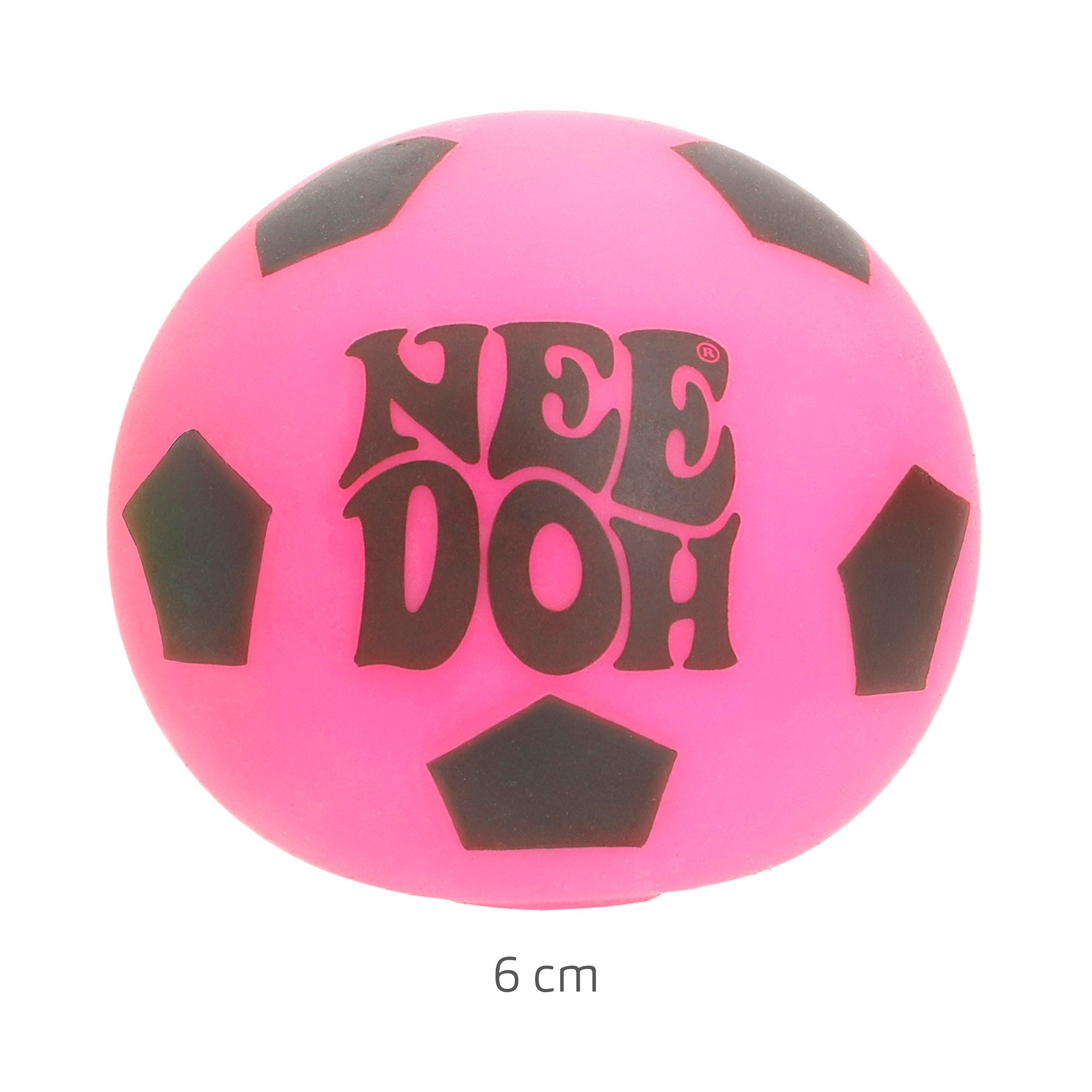 Nee-Doh Pack 3 pelotas antiestrés squishy 6 cm bola fútbol