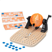 Bingo de madeira com acessórios, jogos de tabuleiro da CB Games