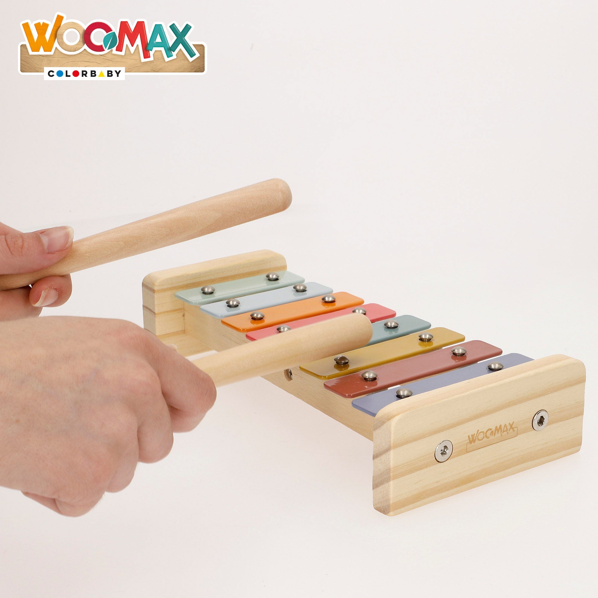 WOOMAX Xilófono de madera