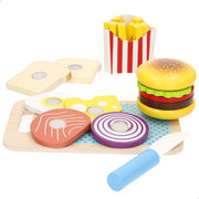 Conjunto de madeira WOOMAX para fast food