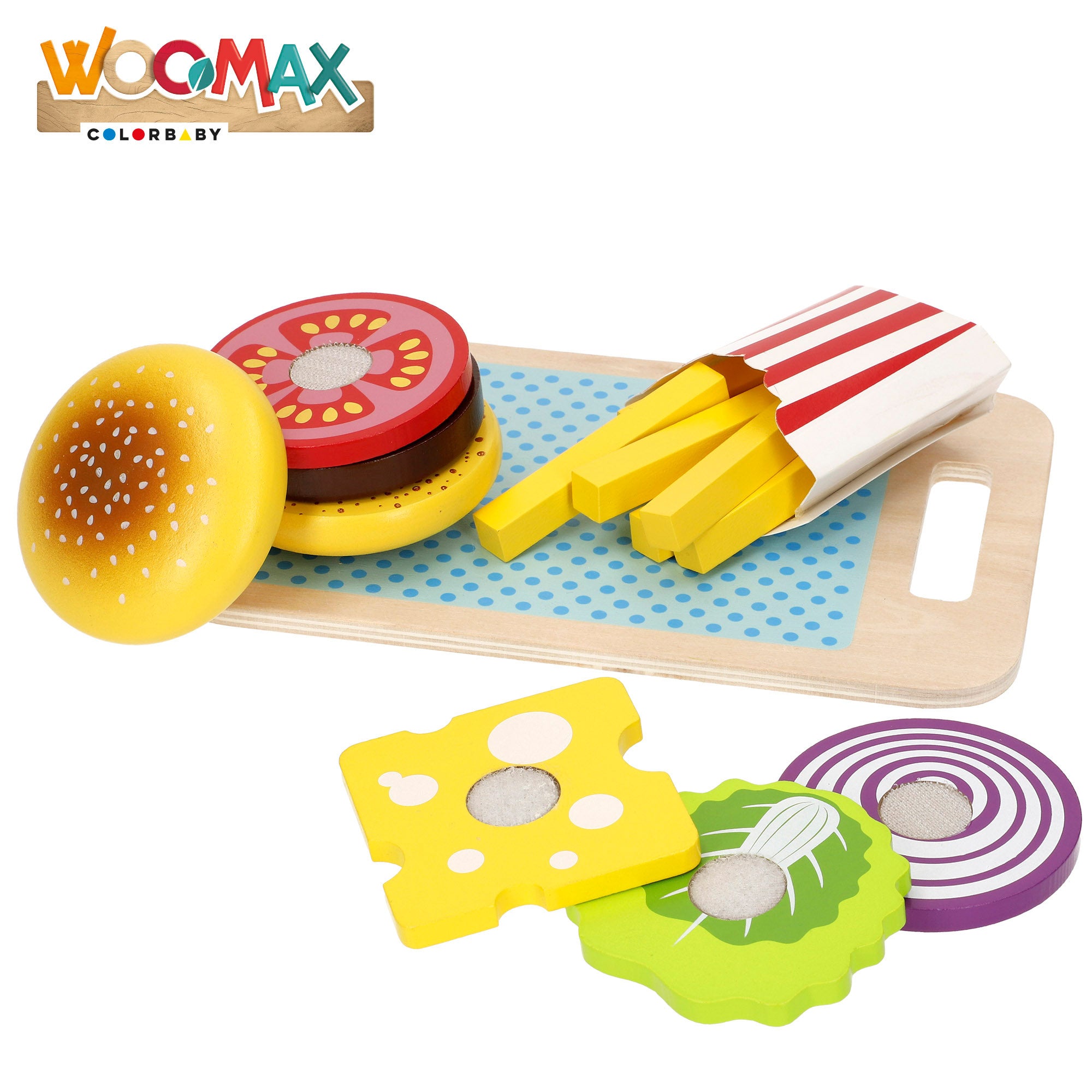 Conjunto de madeira WOOMAX para fast food