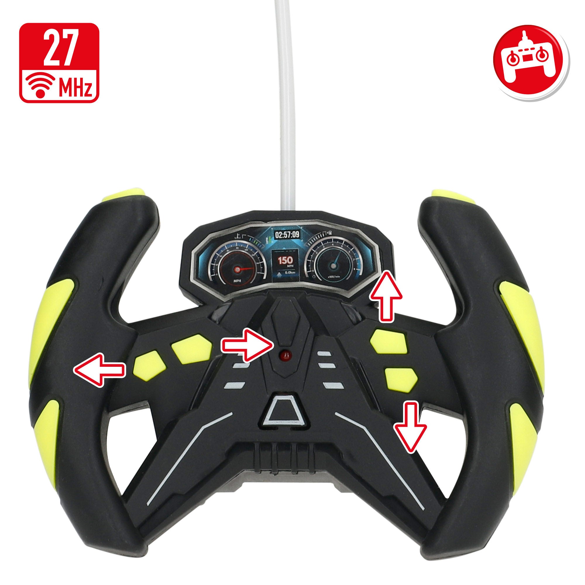 Coche teledirigido carreras con luz y sonido Speed & Go