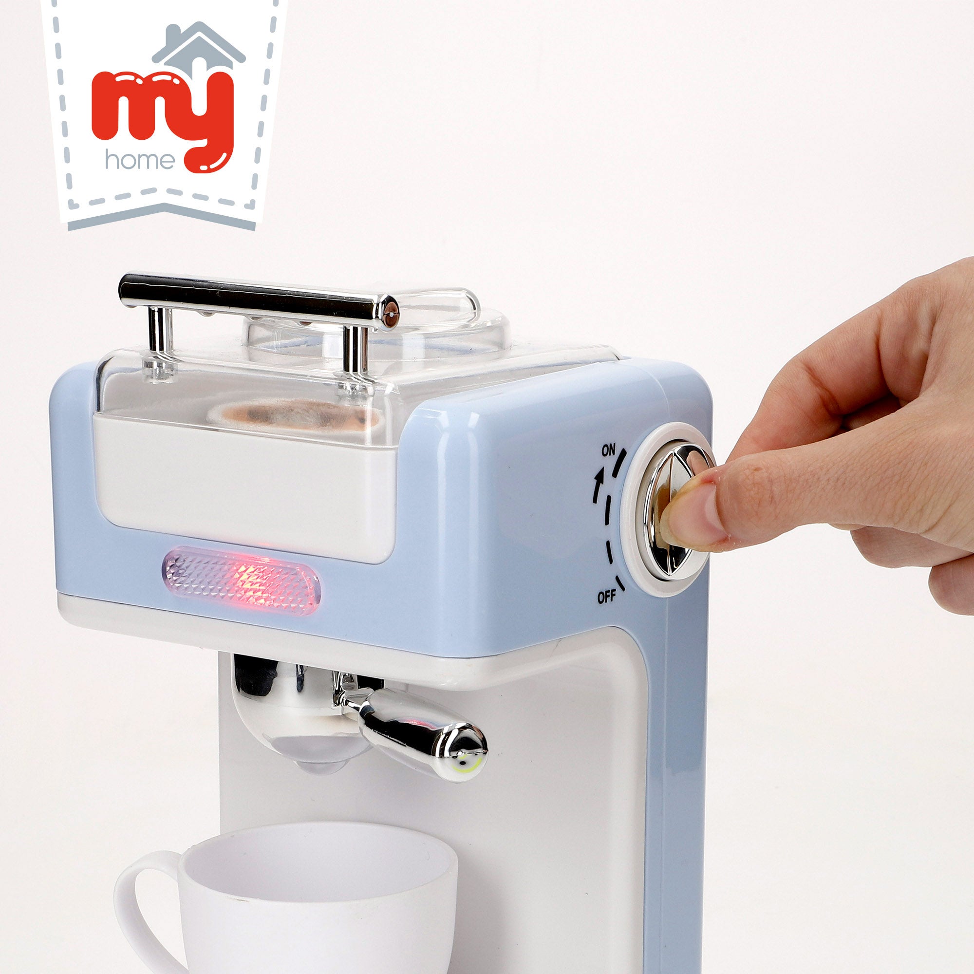 Cafetera eléctrica de juguete con luz y sonido My Home