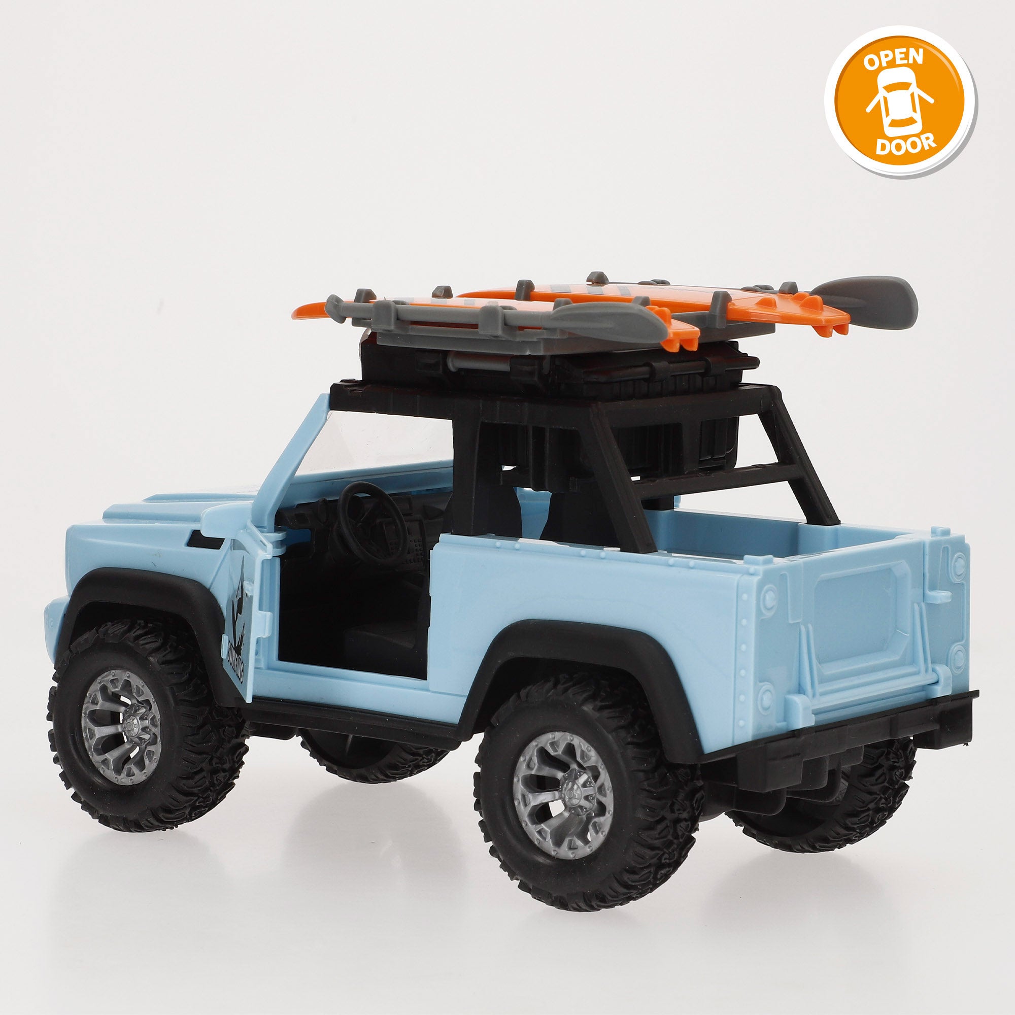 Carro de fricção Speed ​​​​&amp; Go Off-Road 1:16 com luz e som.