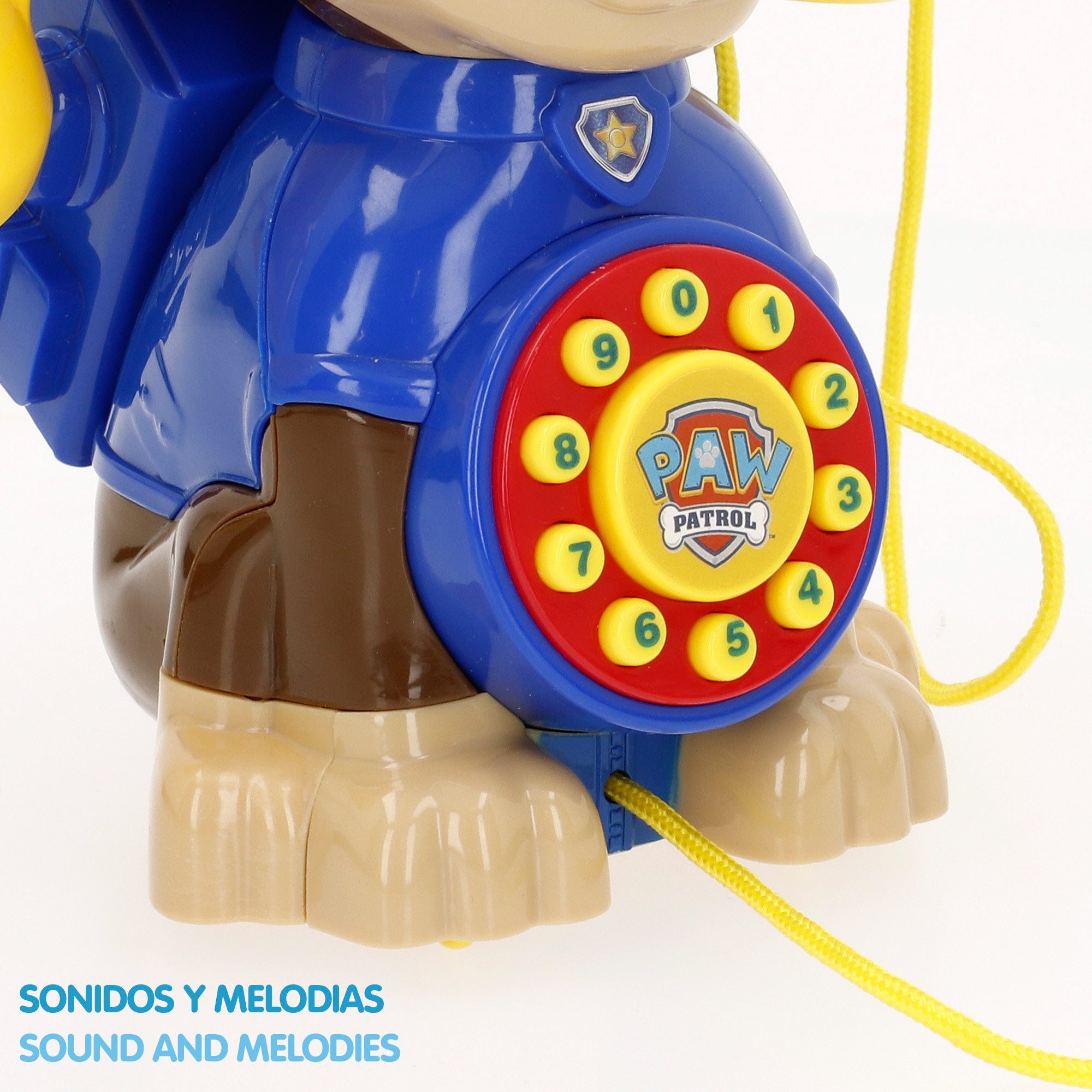 La Patrulla Canina Teléfono interactivo de juguete con sonidos y melodías