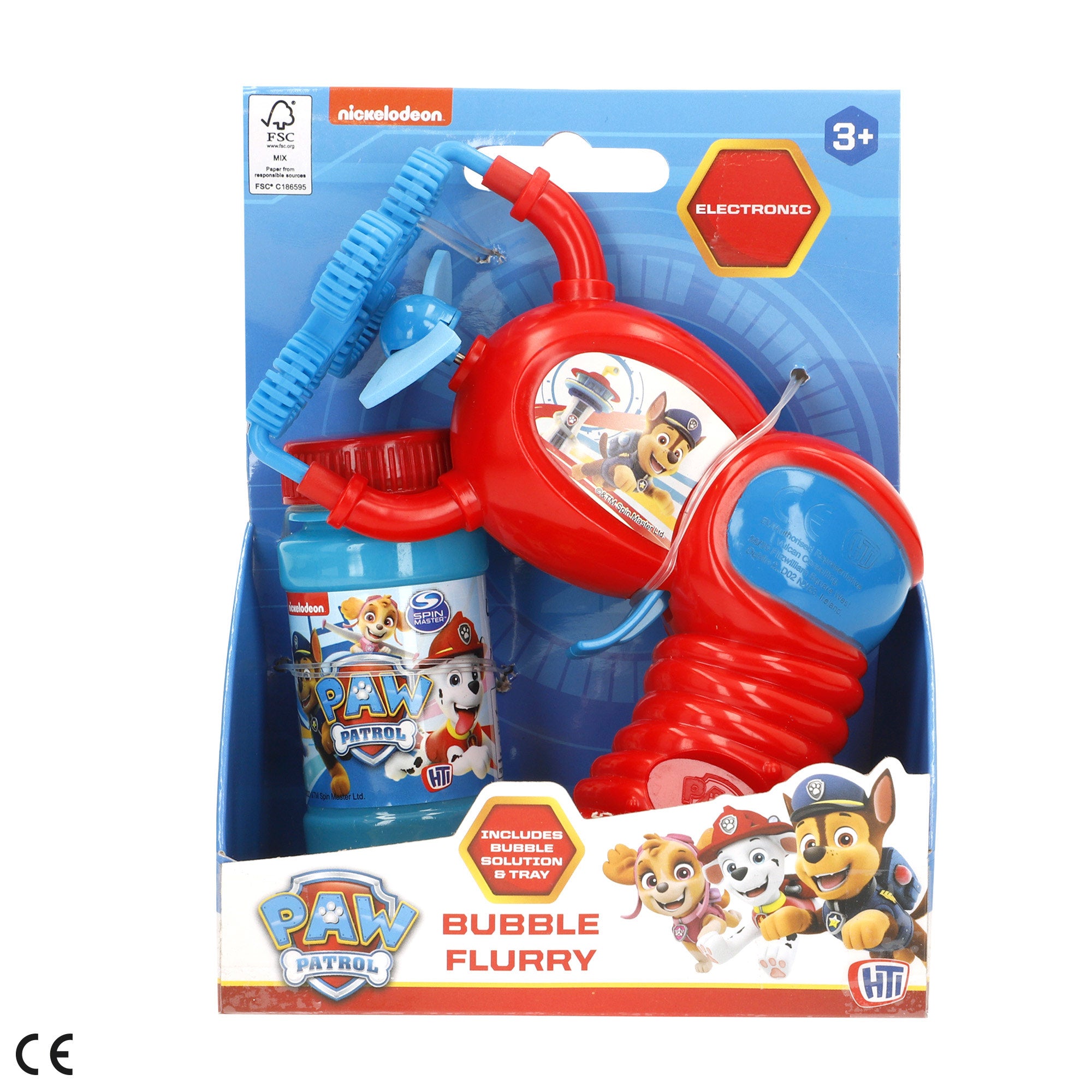 La Patrulla Canina Pistola de pompas de jabón eléctrica 50 ml
