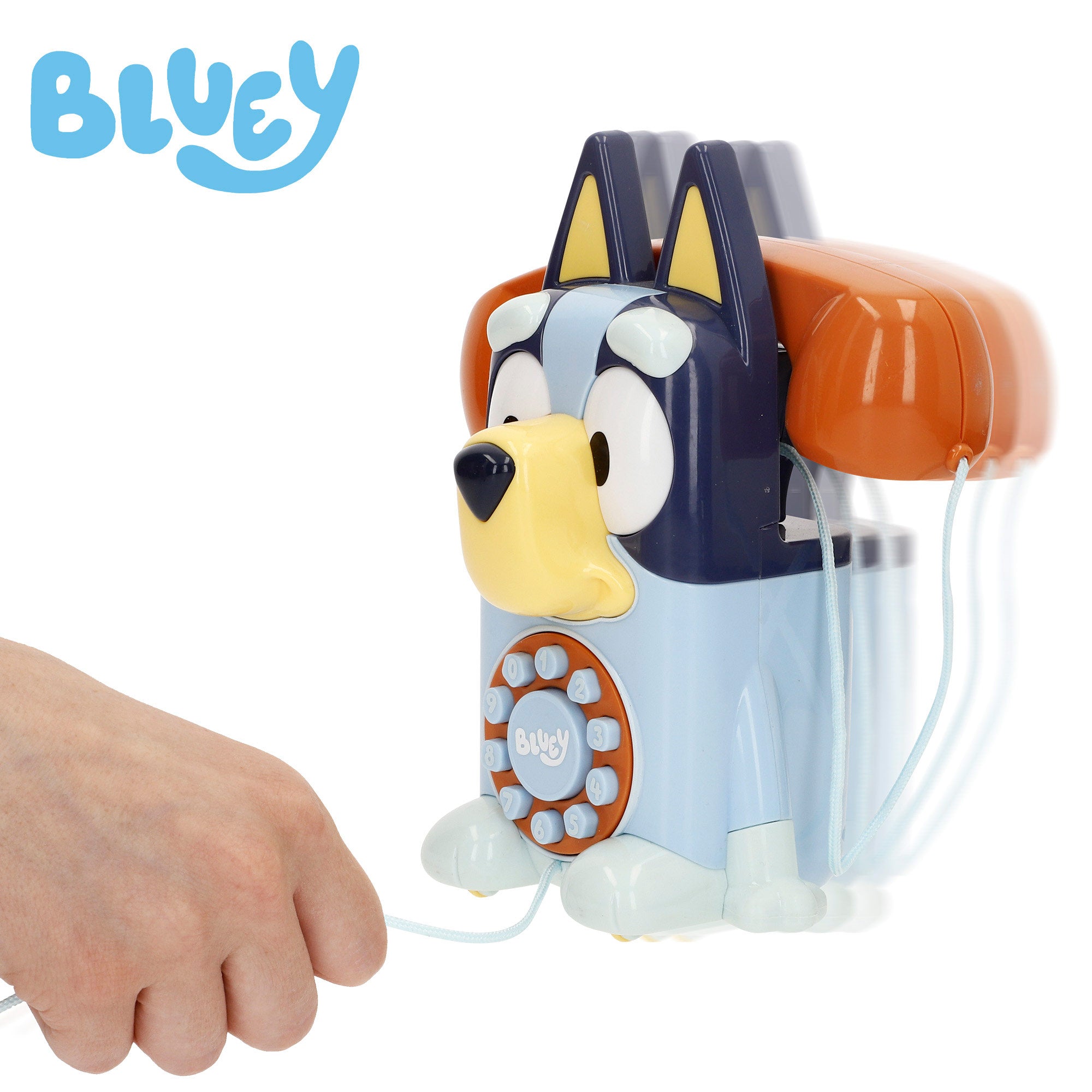 Bluey Teléfono interactivo de juguete con sonidos y melodías