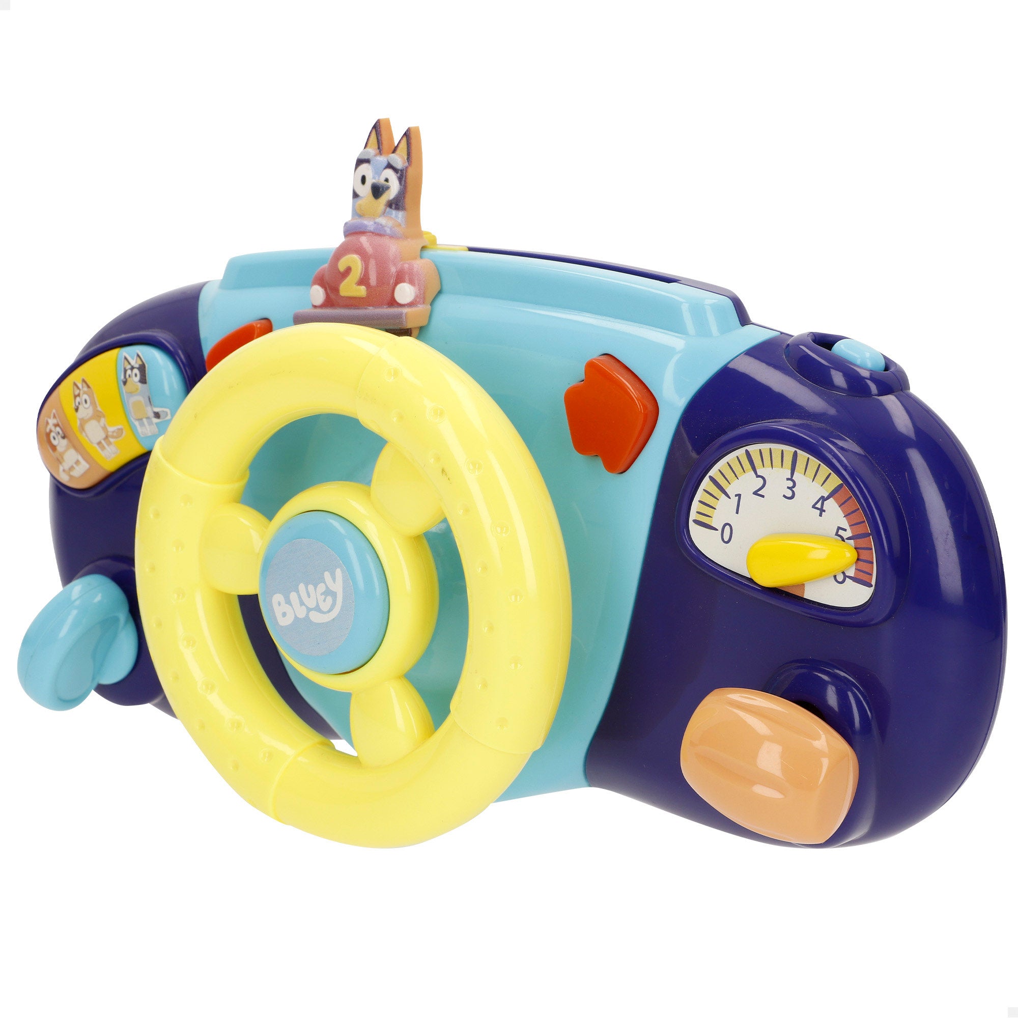 Bluey Volante para carro de bebé con actividades