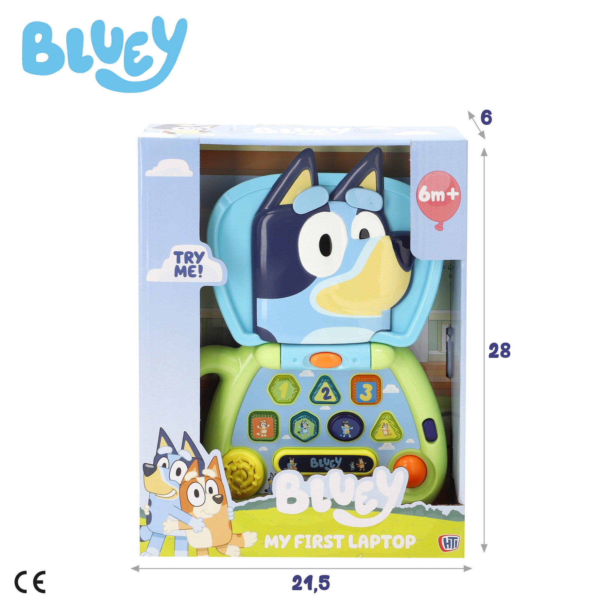 Bluey Mi primer ordenador