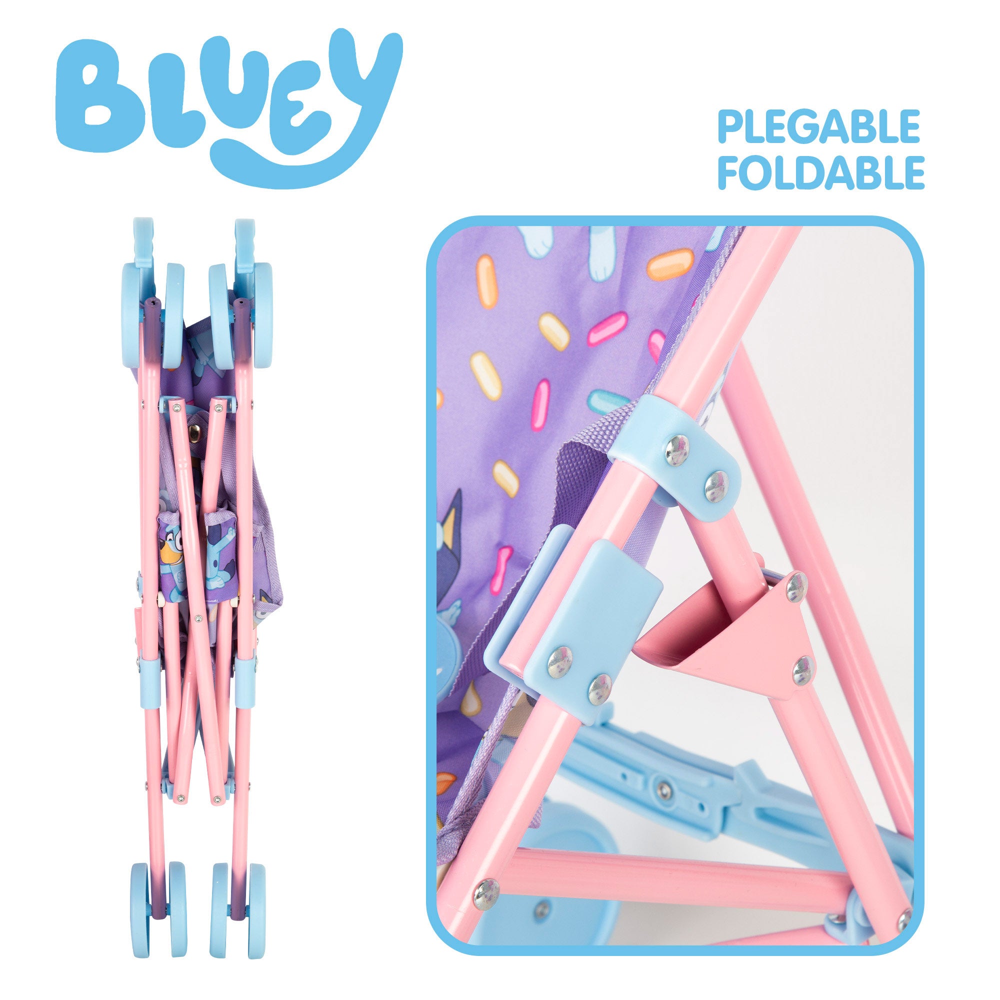 Bluey Silla paseo muñecas 53 cm