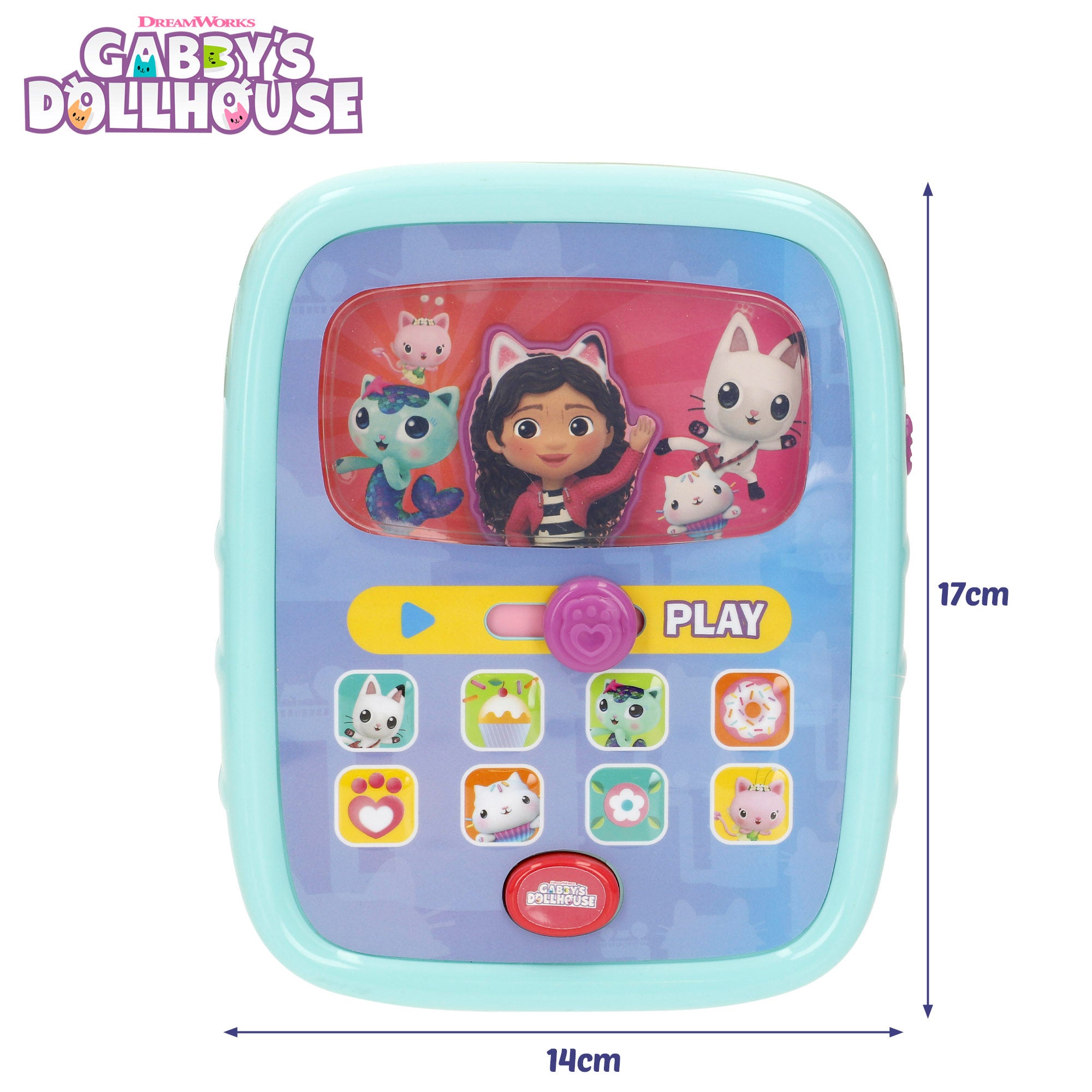 Gabby's Dollhouse Mi primera tablet 14x17 cm