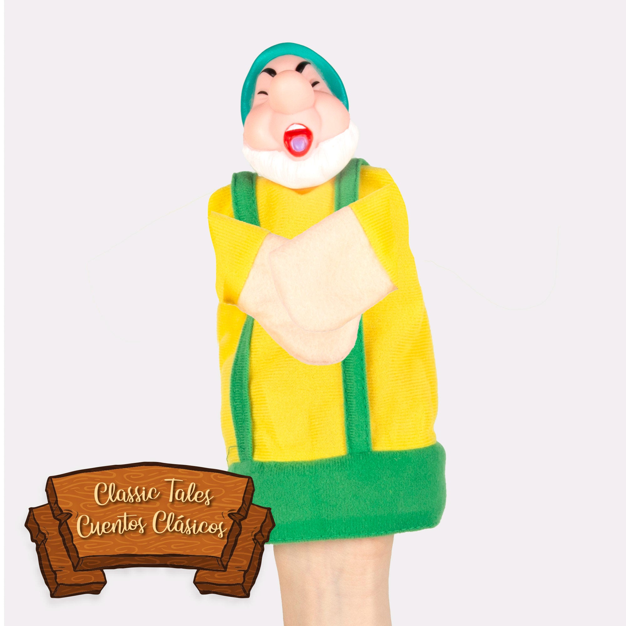 Set Marionetas Blancanieves 25 cm Cucu Show