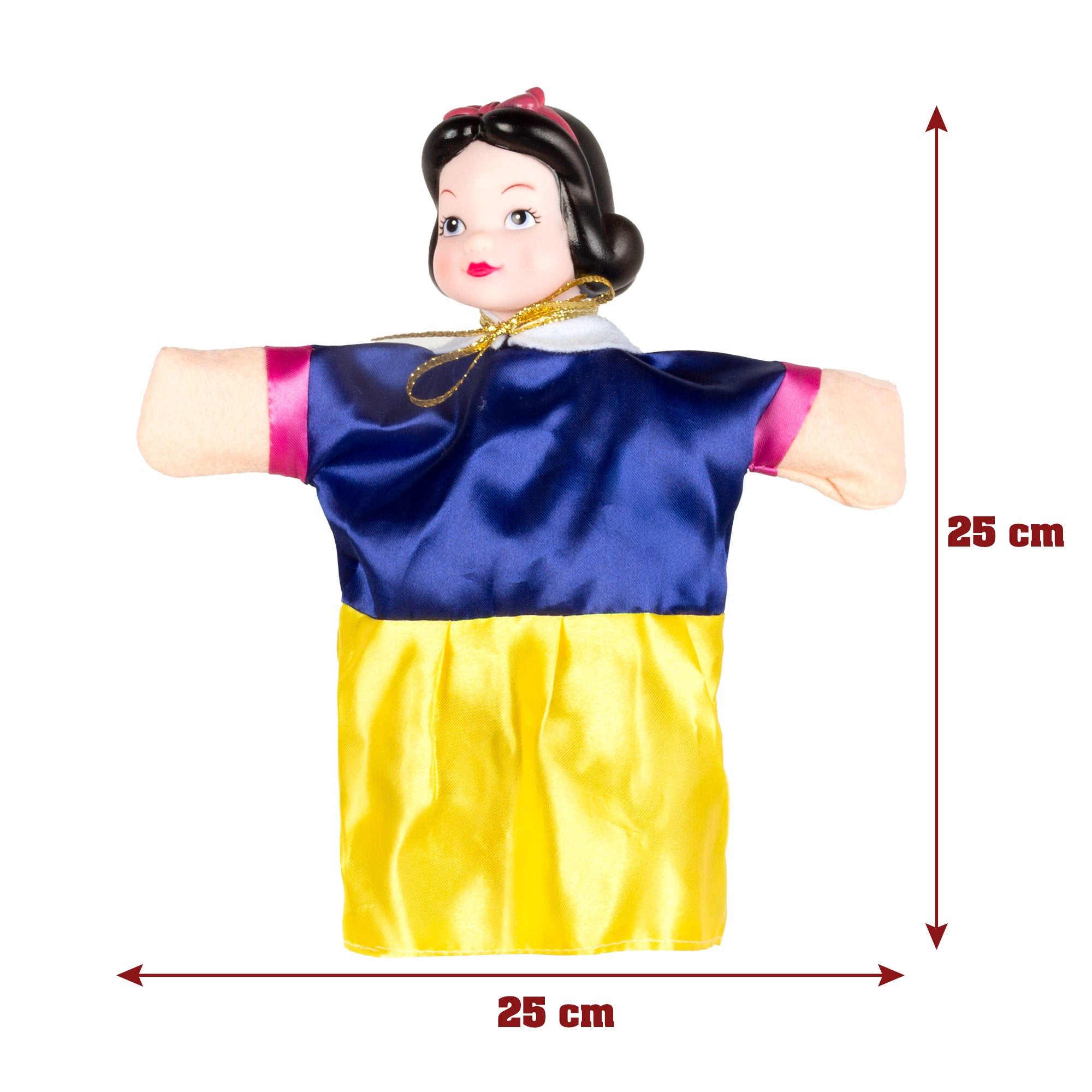 Set Marionetas Blancanieves 25 cm Cucu Show