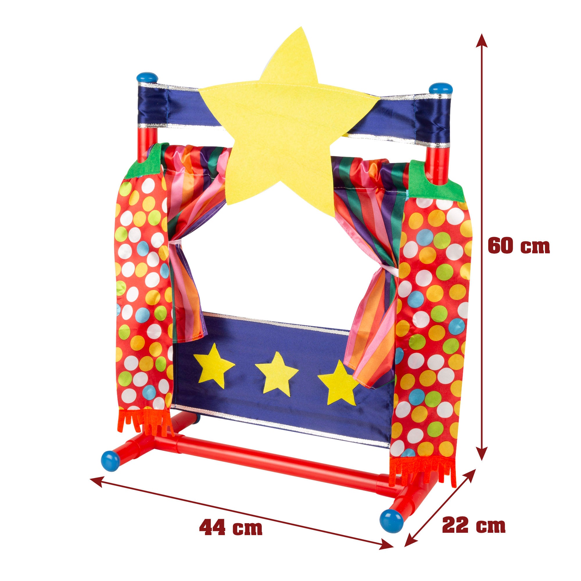 Set Teatro de marionetas Pinocho 25 cm Cucu Show