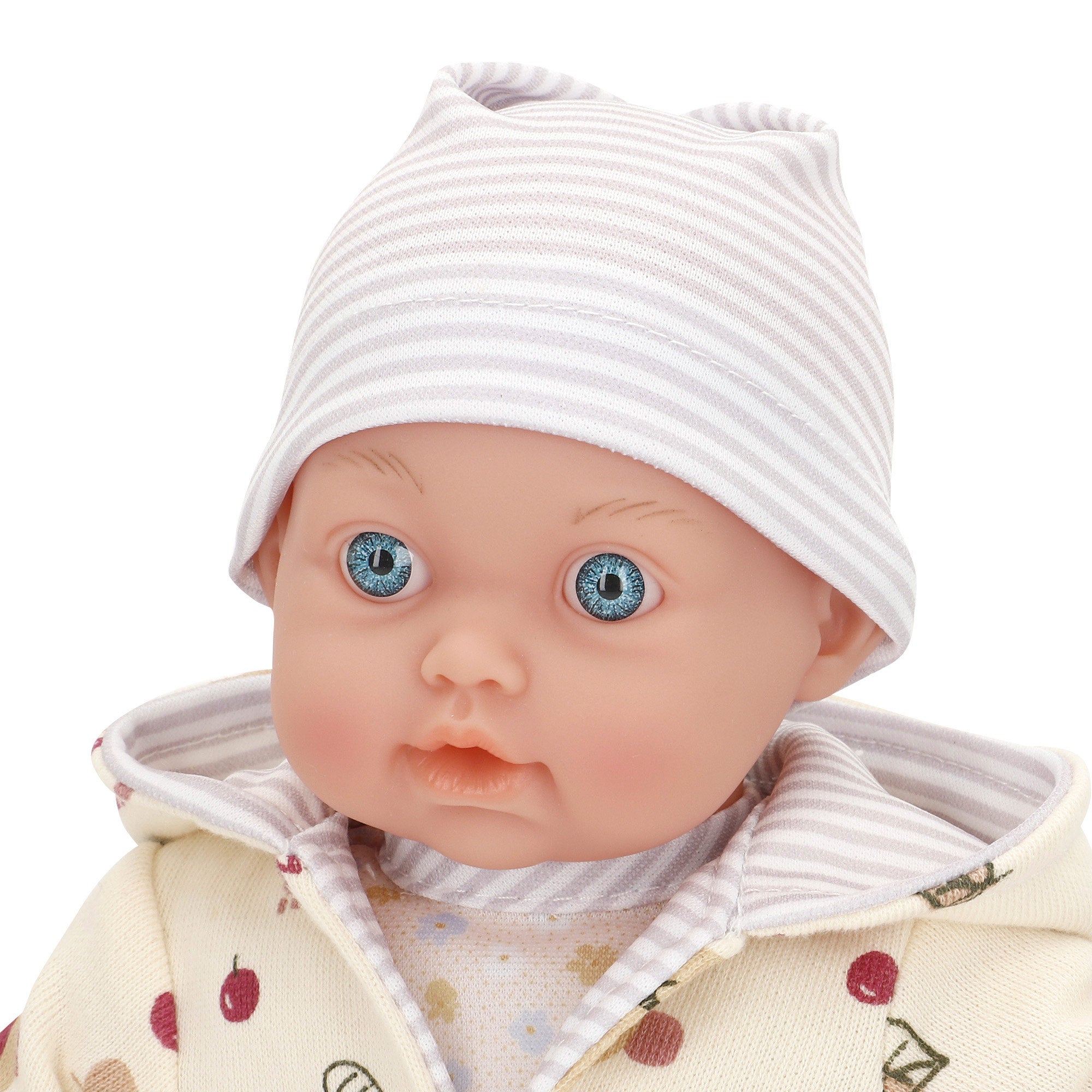 Set 2 Muñecas bebé 33 cm con ropa y cuerpo blandito Colorbaby's