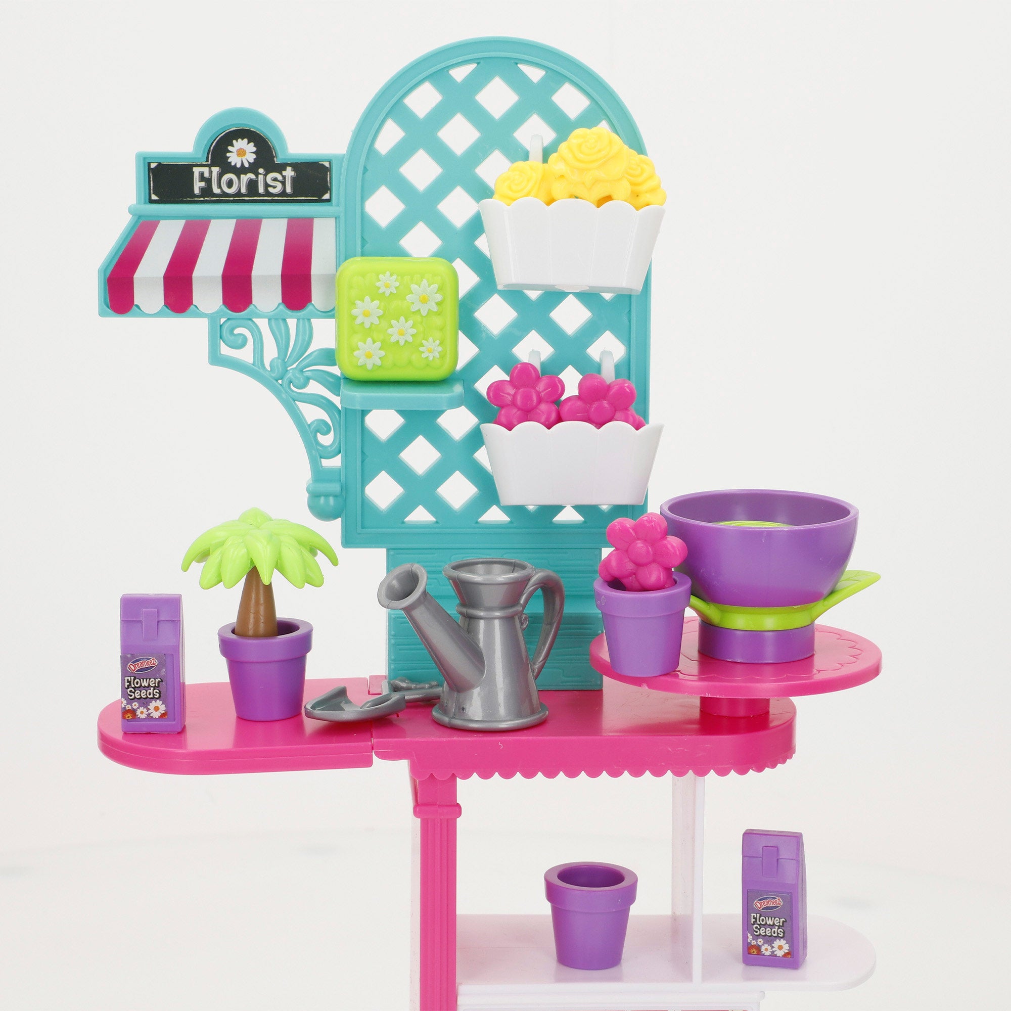 Set muñeca florista con accesorios Dreameez