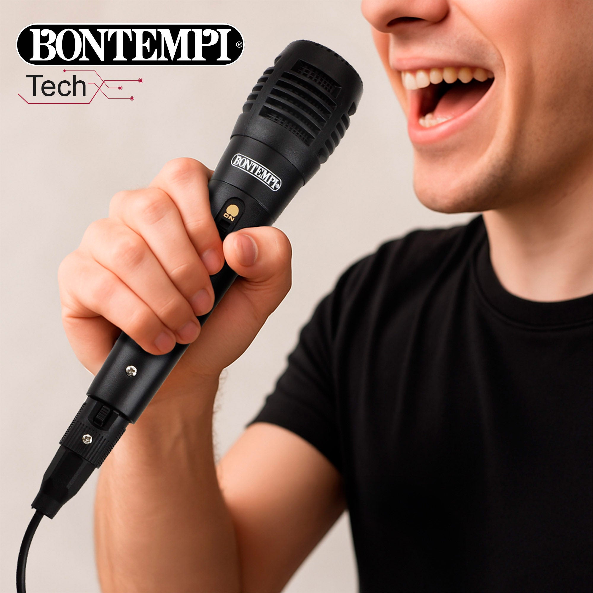 Altavoz inalámbrico 180W con karaoke y 1 micrófono Bontempi