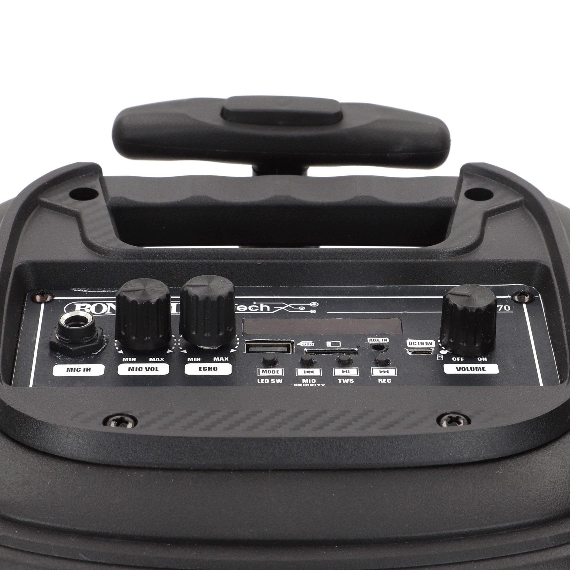 Altavoz inalámbrico maleta y 2 micrófonos Bontempi