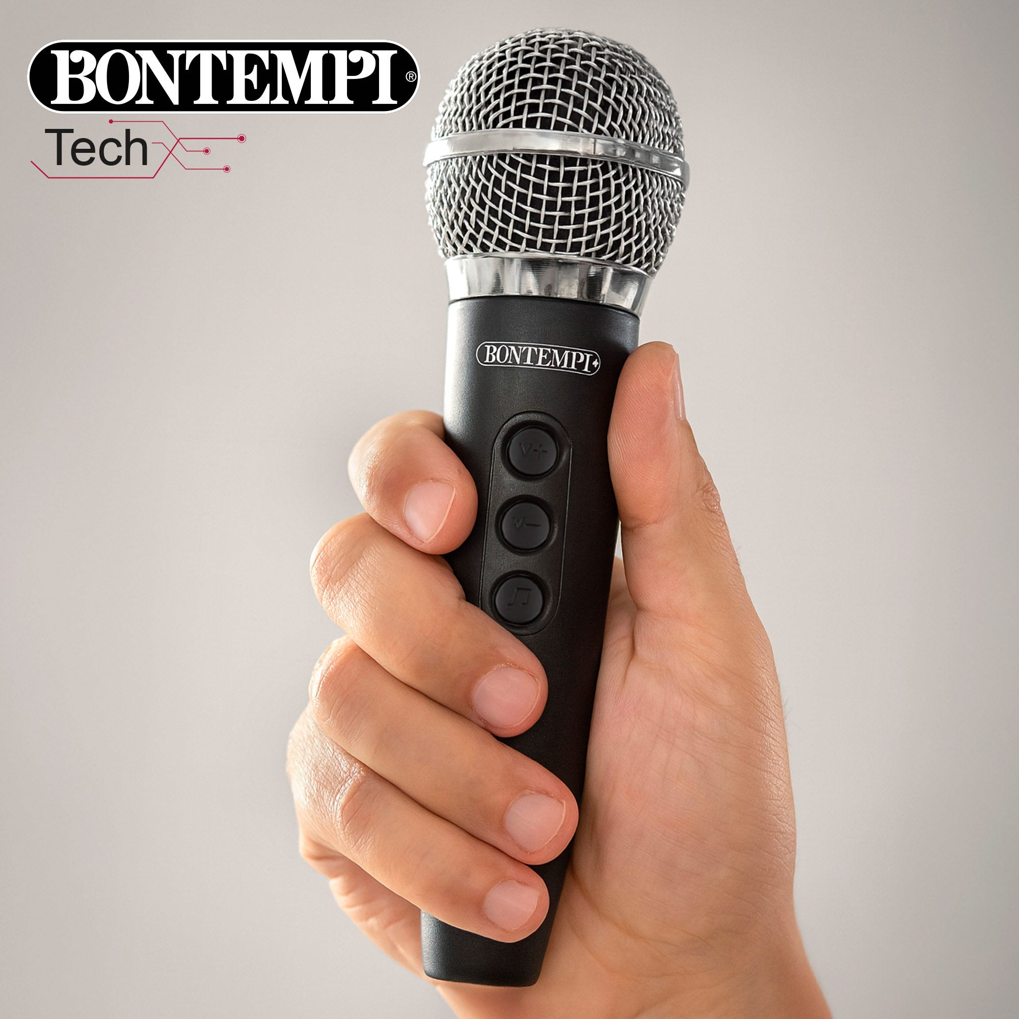 Altavoz inalámbrico maleta y 2 micrófonos Bontempi