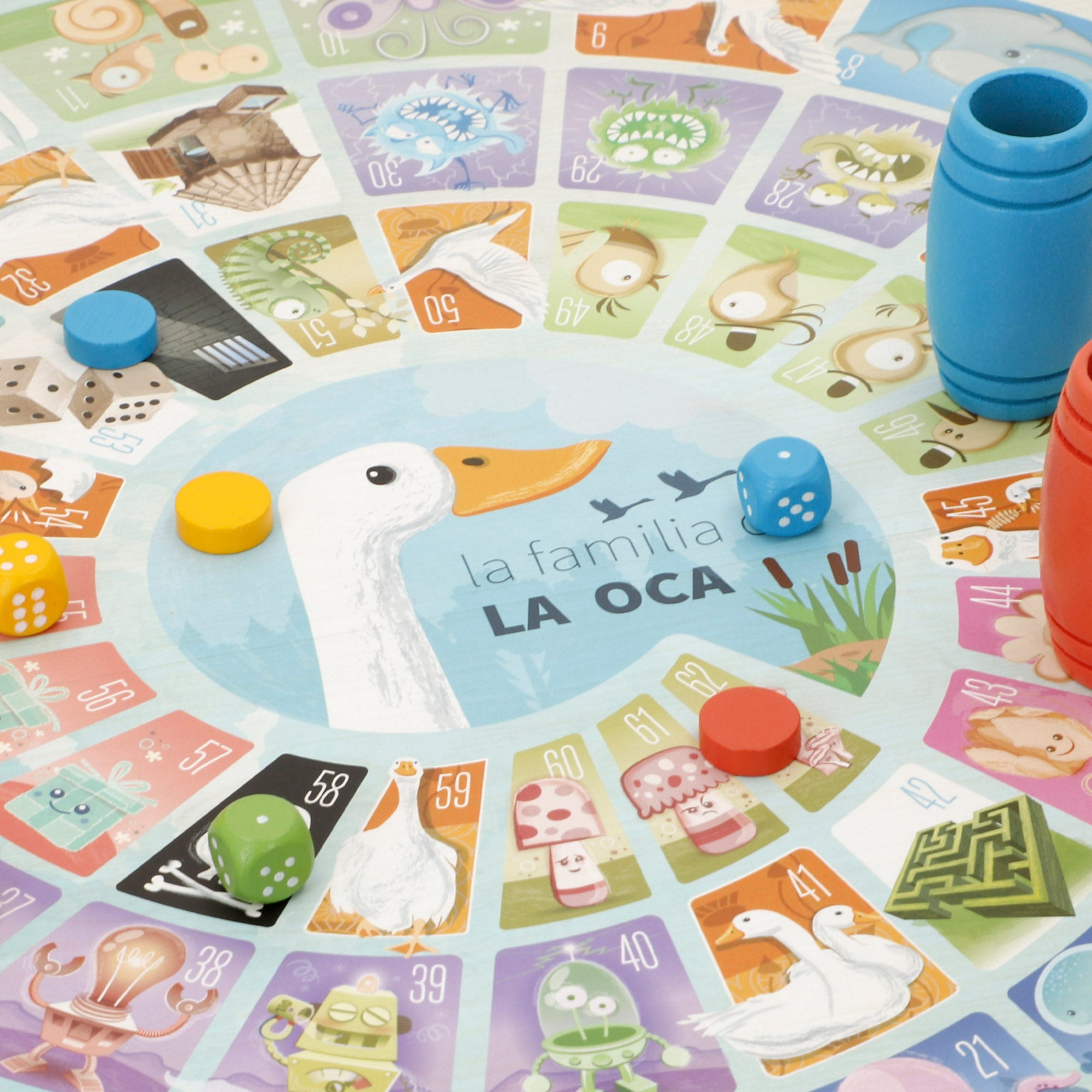 Tablero parchís y oca 2 en 1 CB Games