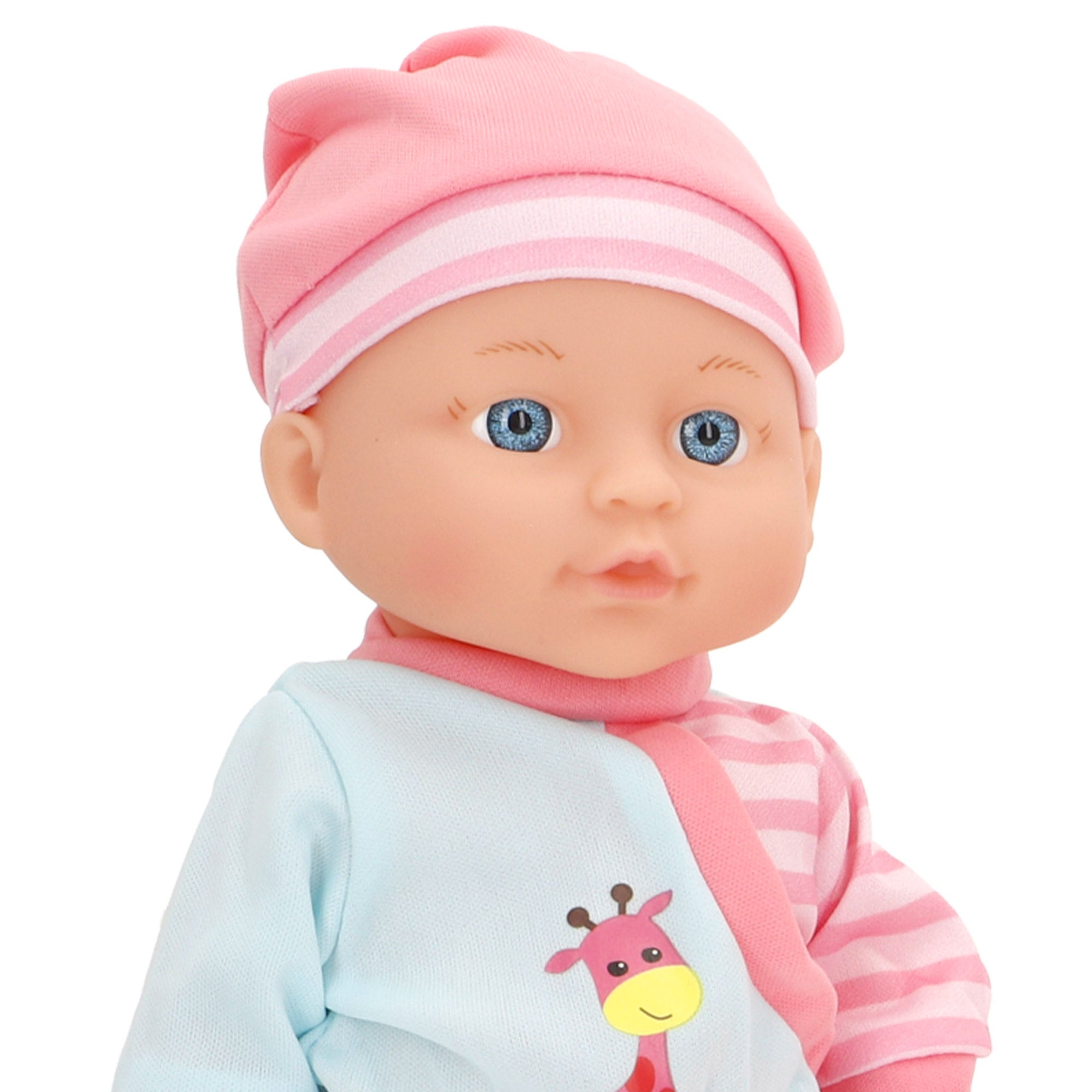 Set 2 muñecos bebé 30 cm con accesorios Colorbaby's
