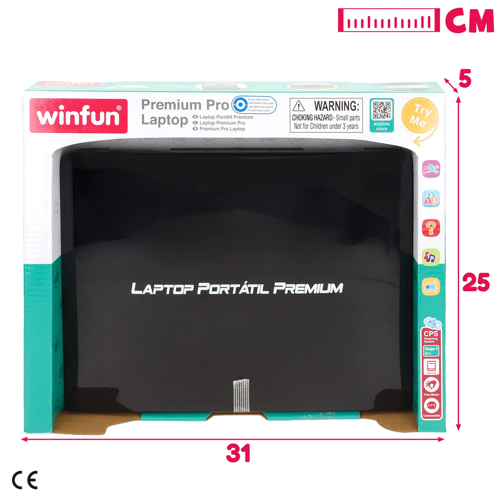 Winfun Portátil interactivo con actividades para niños