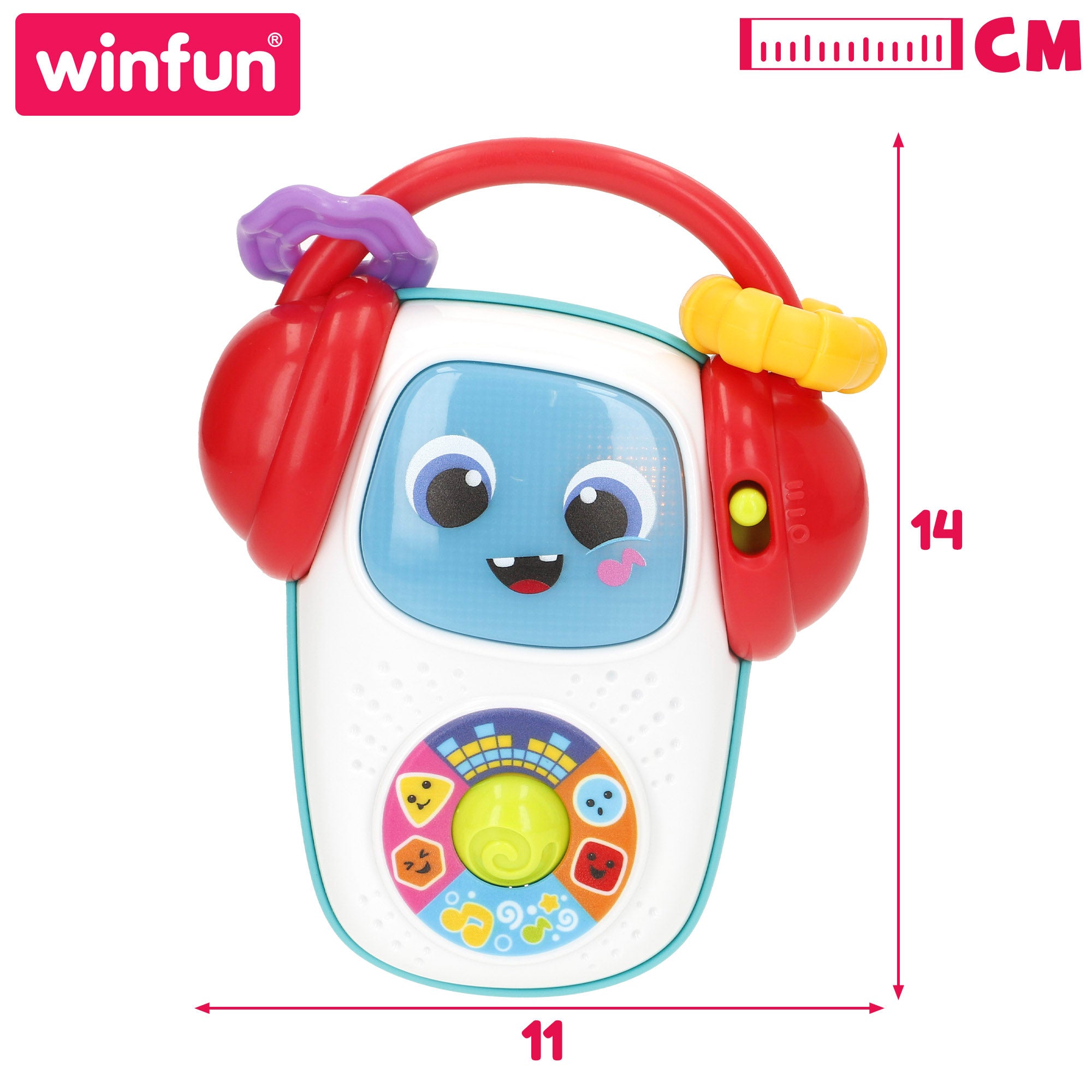 Winfun Reproductor de música portátil para bebés