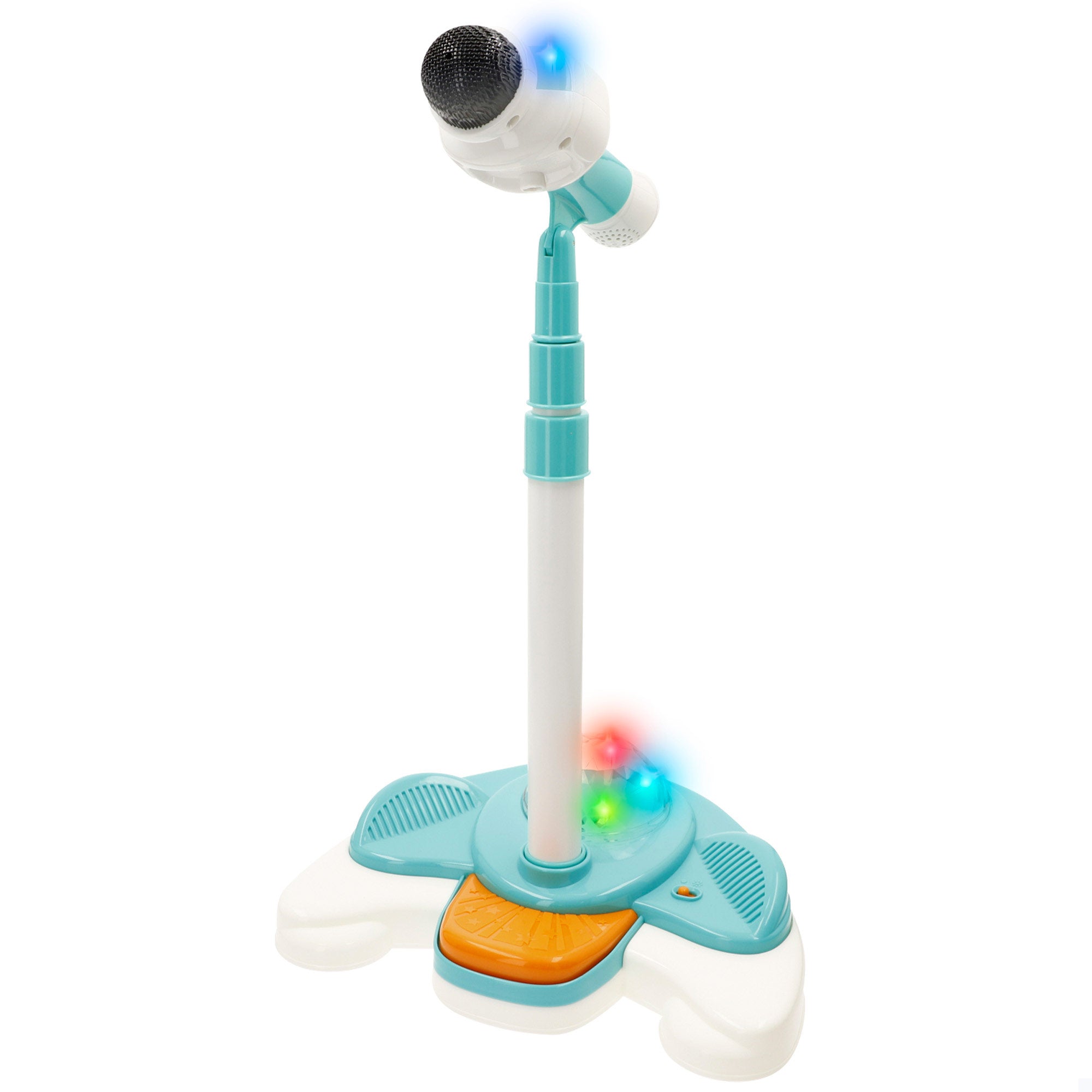 Winfun Micrófono infantil inalámbrico con soporte regulable