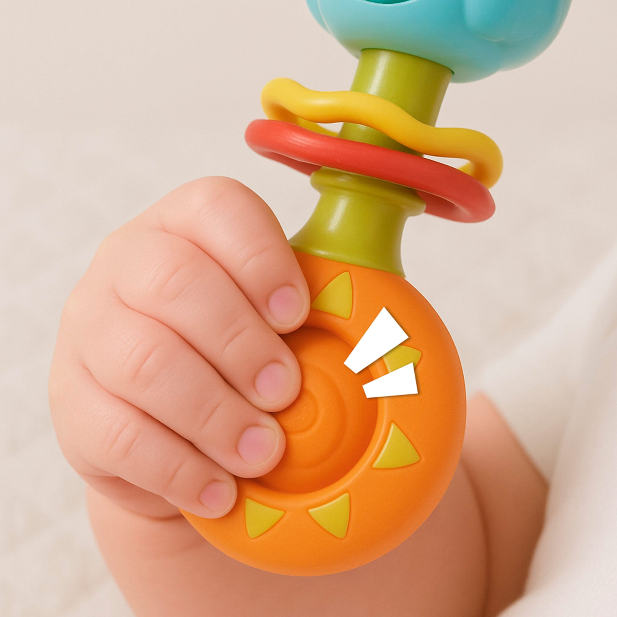 Winfun Sonajero musical bebé elefante