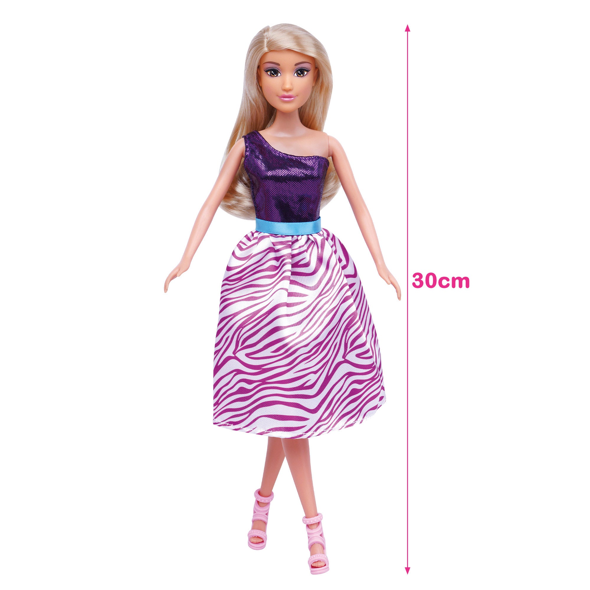 Boneca Isabella Princesa de 30 cm com Vestidos e Acessórios