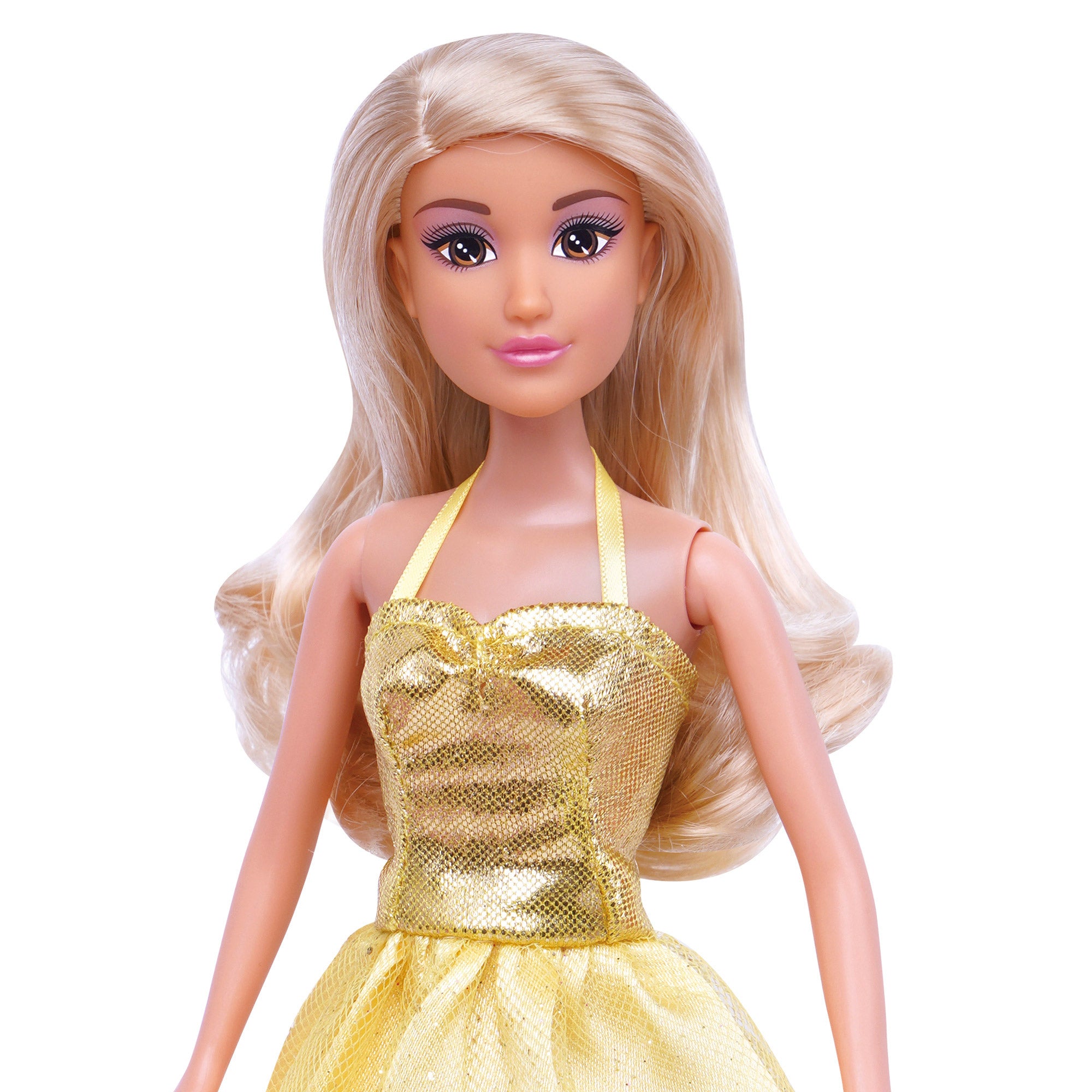 Boneca Isabella Princesa de 30 cm com Vestidos e Acessórios