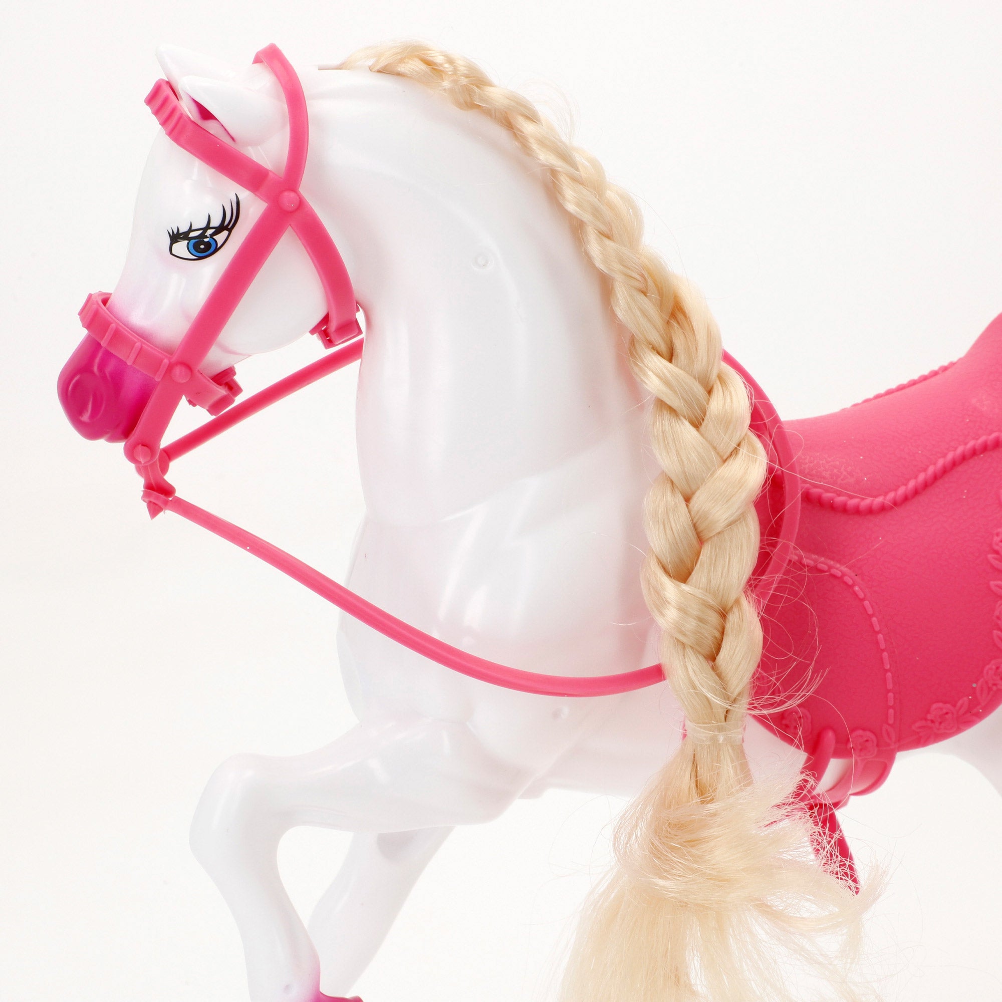 Boneca Isabella Princesa de 30 cm com Cavalo Branco e Acessórios