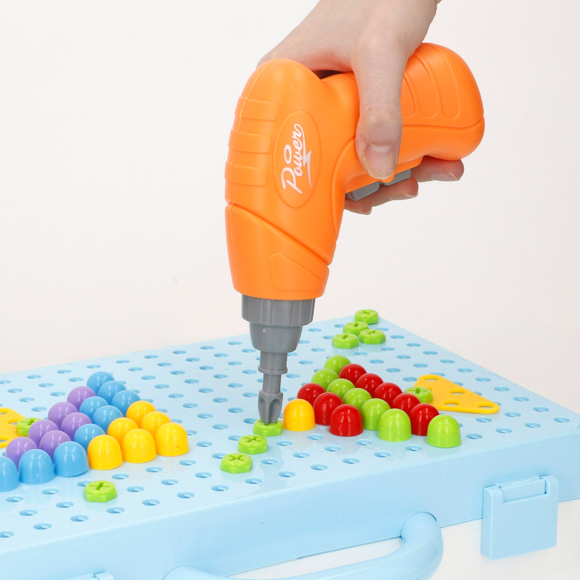 Juego de construcción maletín con taladro Smart Theory