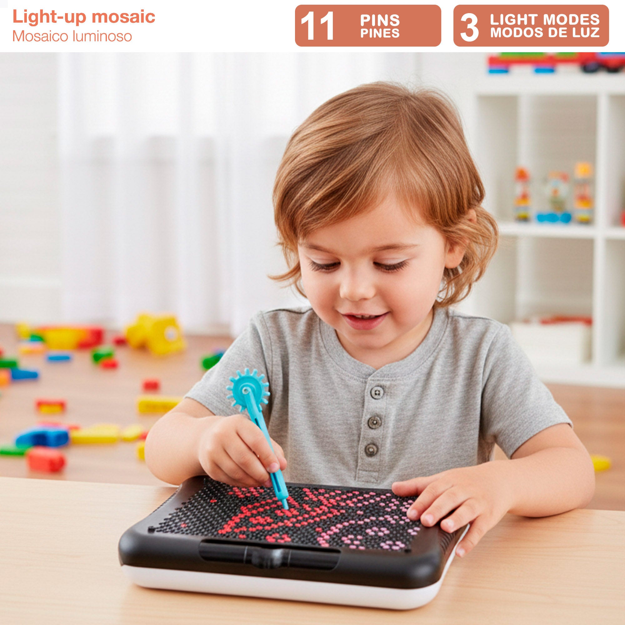 Juego de mosaicos con luz Good idea!