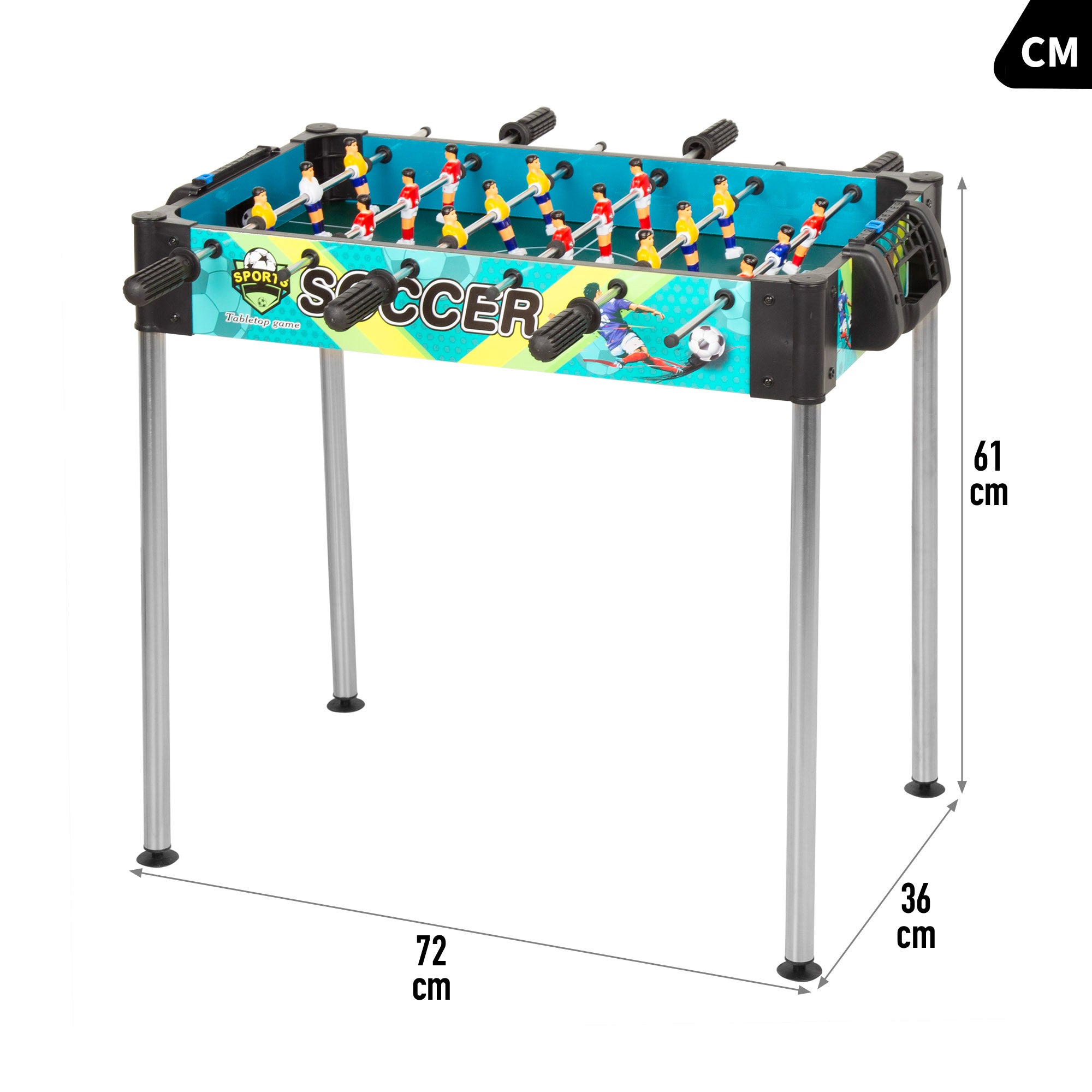 Futbolín intantil 86X42X65 cm CB Games