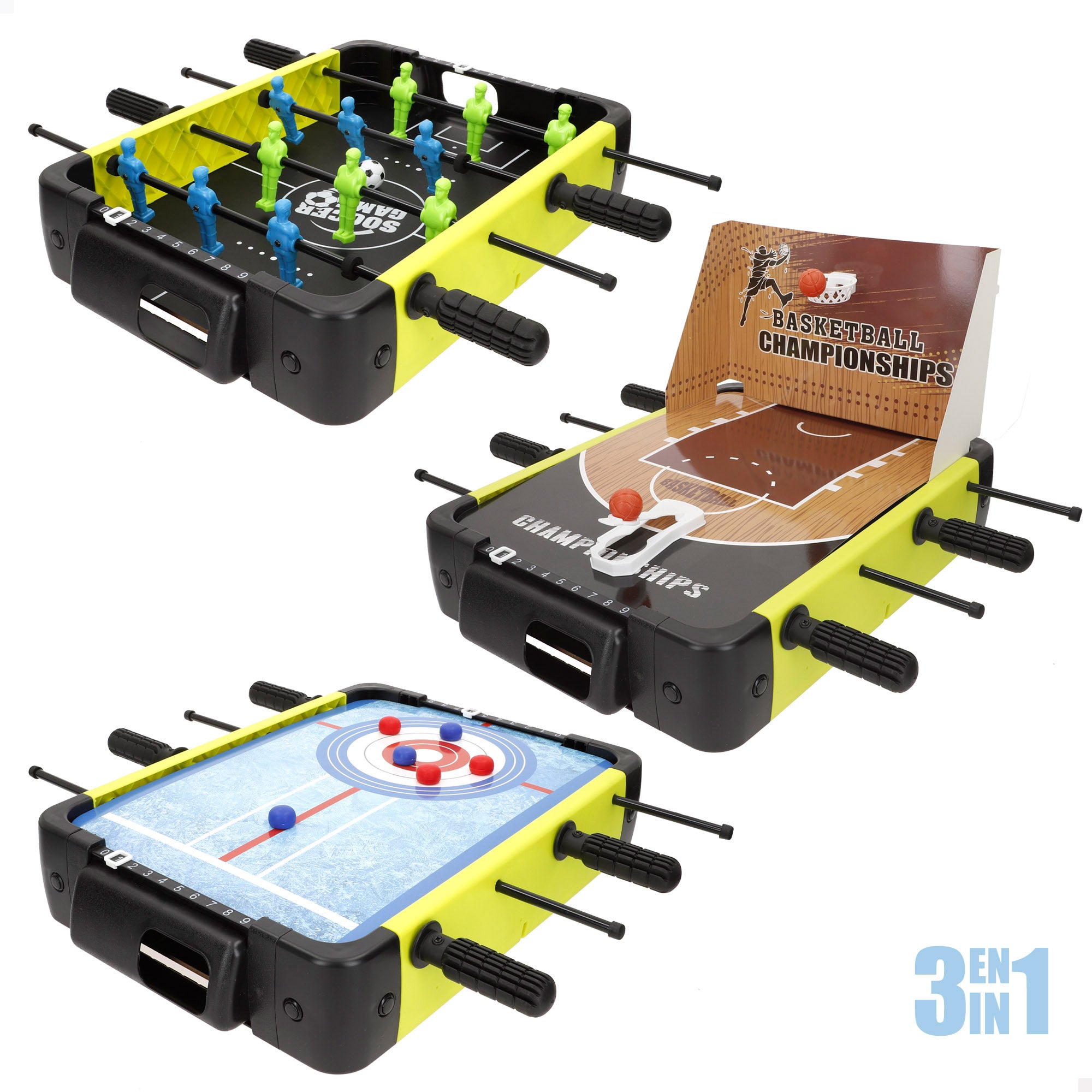 Set de juegos de mesa 3 en 1 48x32x9 cm CB Games