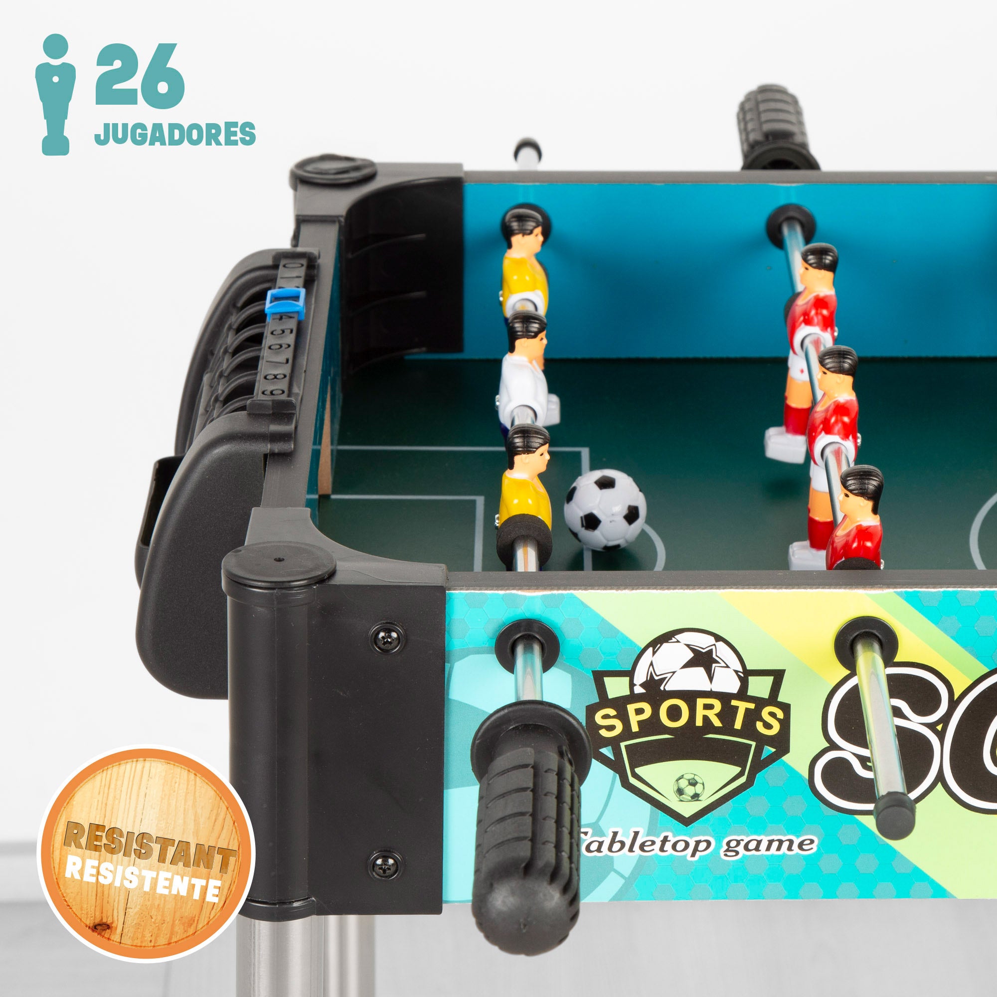 Futbolín intantil 86X42X65 cm CB Games