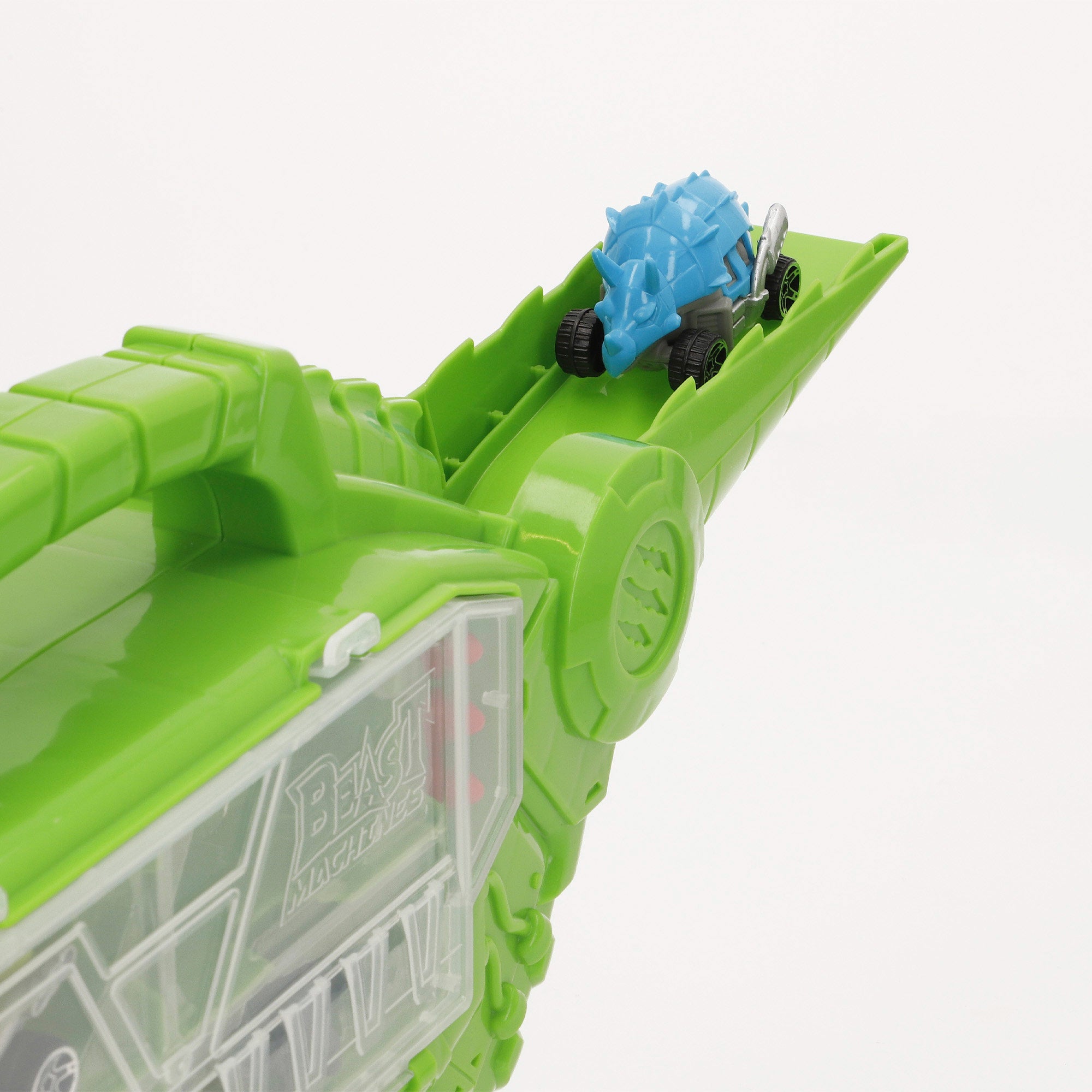 Estojo para transporte de automóveis Teamsterz Dino Destroyer com rampa e lançador