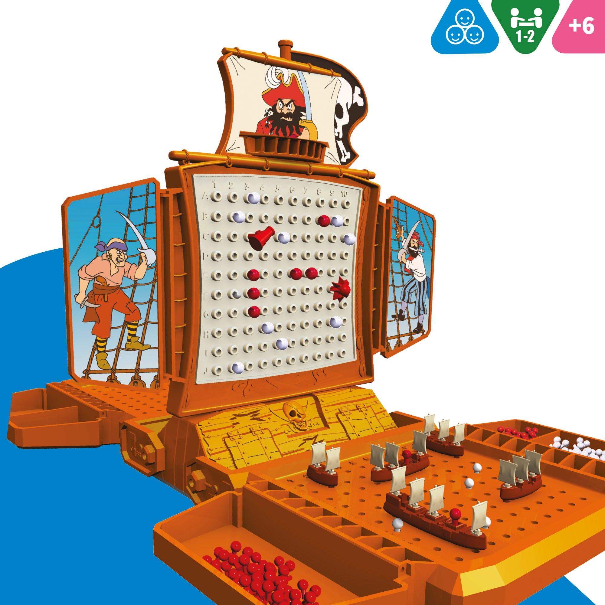 Juego de mesa Hundir la Flota pirata CB Games