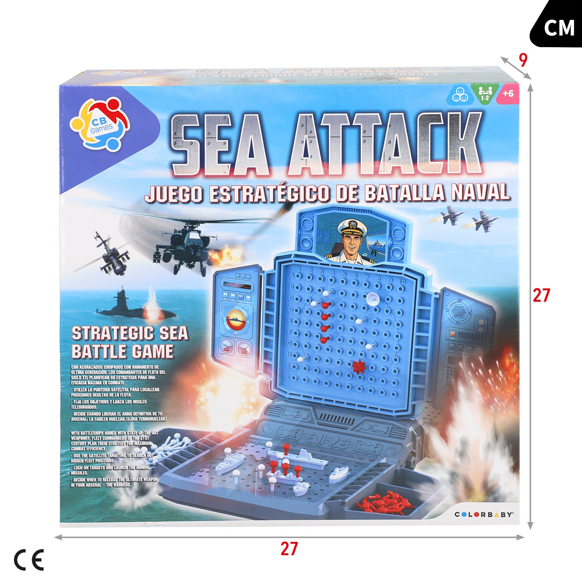 Juego de mesa Hundir la Flota CB Games