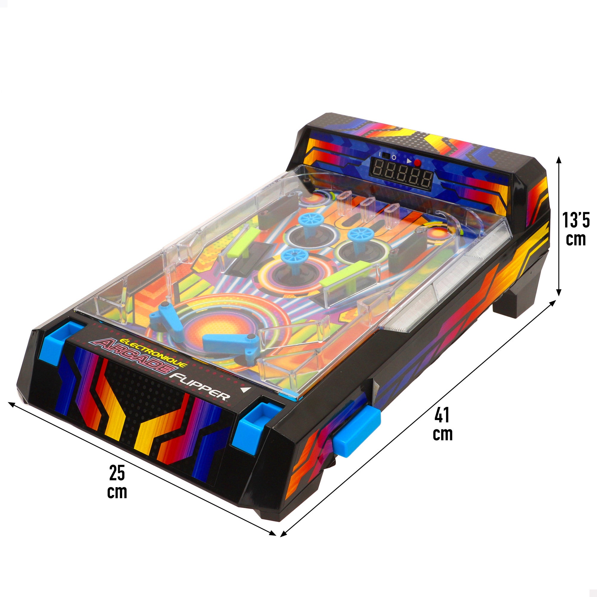 Pinball de mesa neón con luces y sonido CB Games