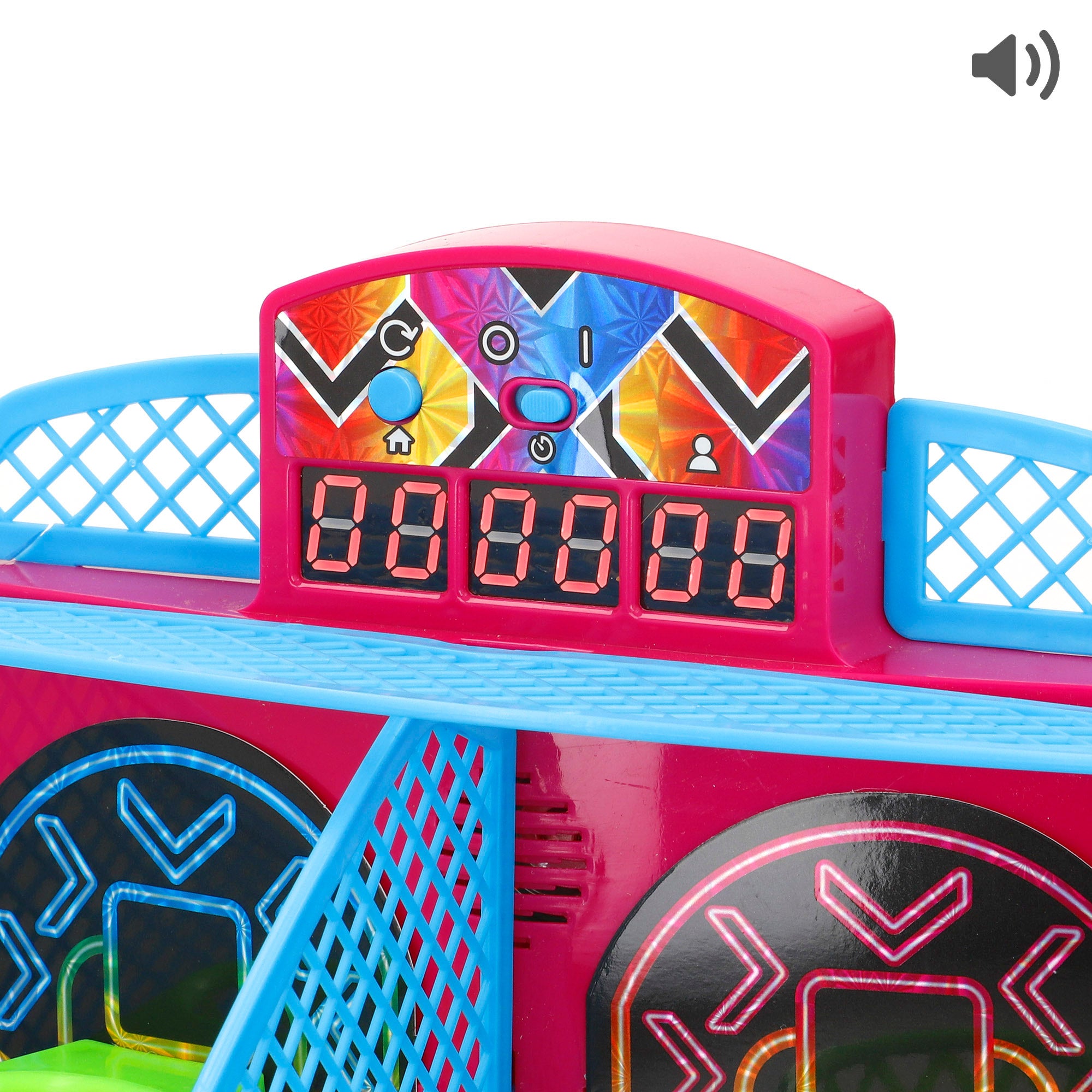 Juego basket neón arcade de mesa con luz y sonido CB Games