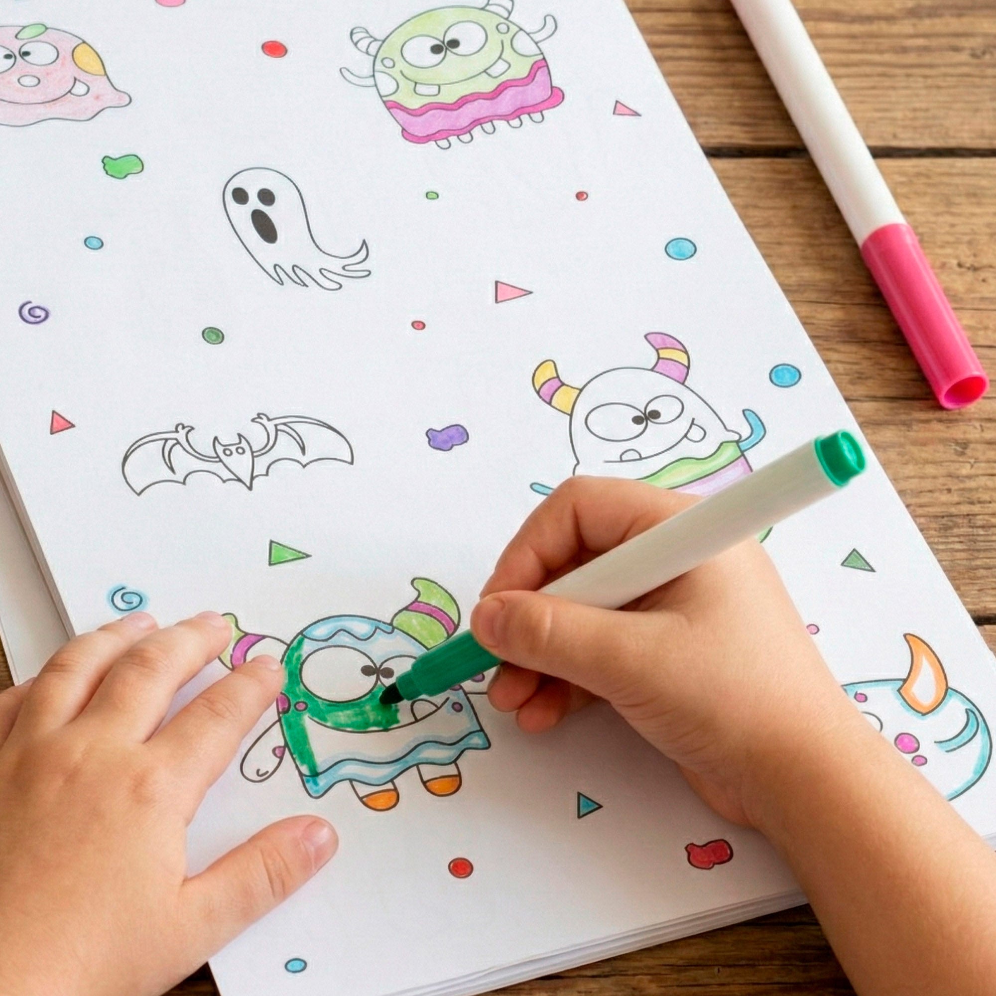 Maletín de dibujo infantil con 130 piezas de pintura y color Good Idea!