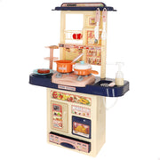 Cocina de juguete con alimentos luz y sonido My Home