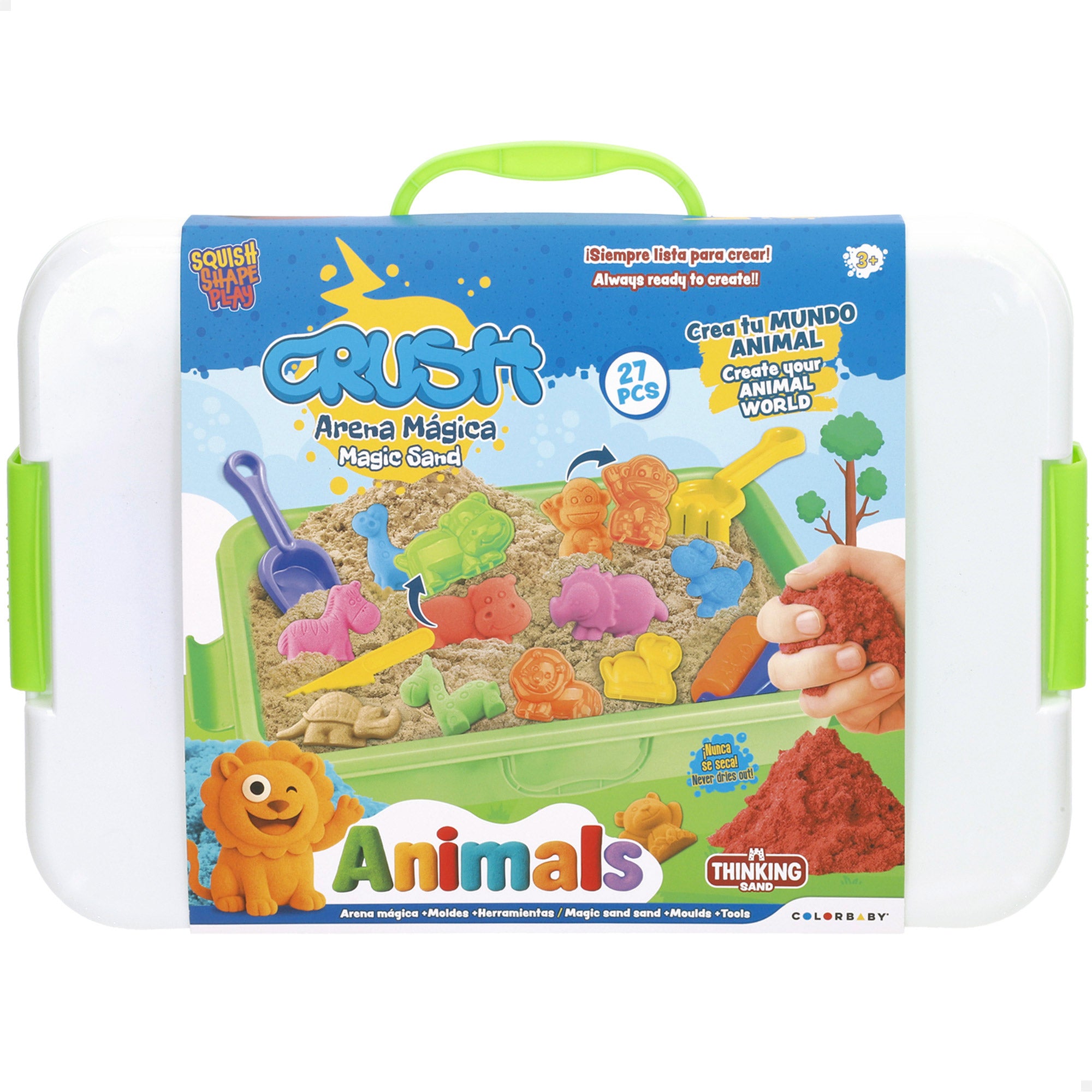 Arena mágica con moldes COLORBABY