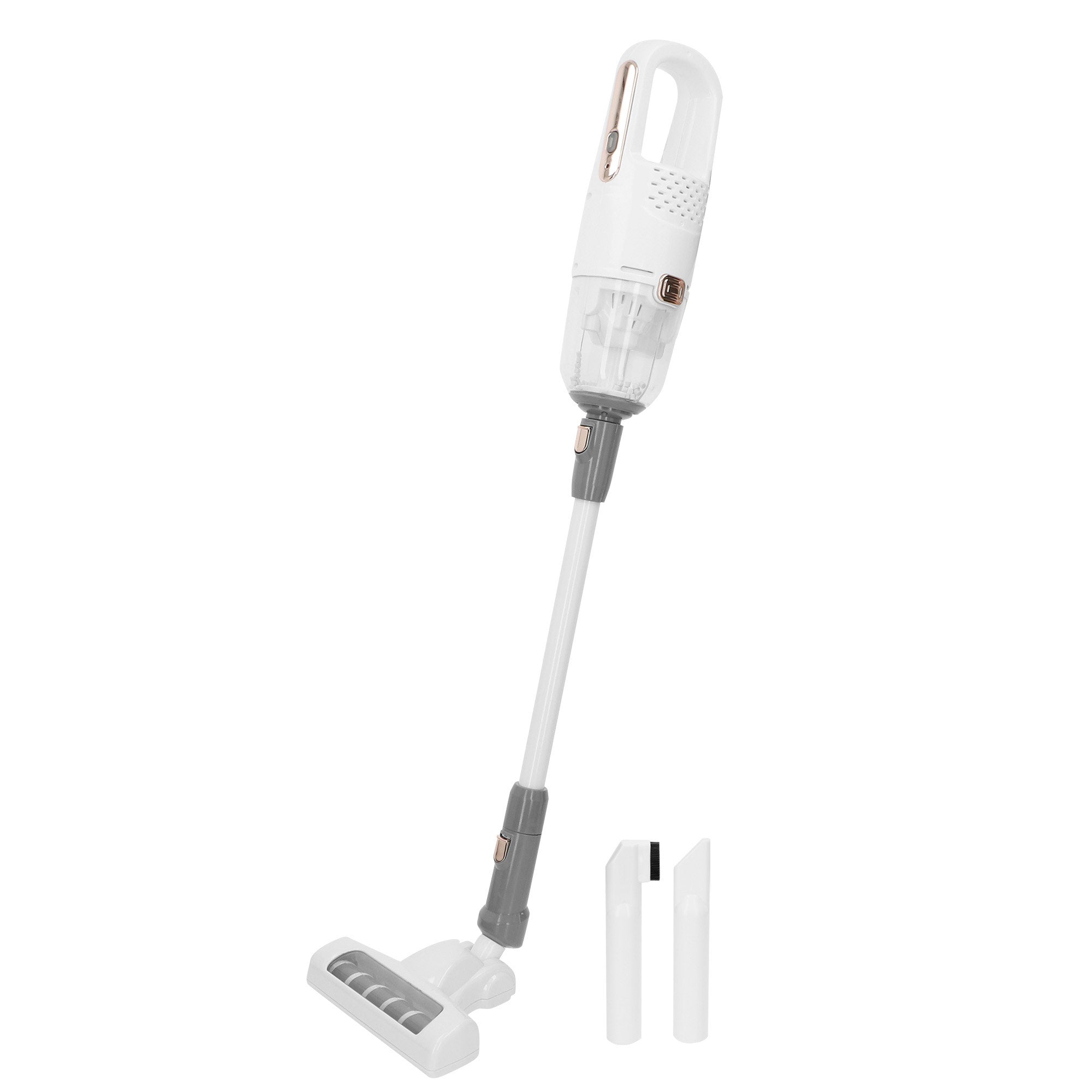 PLAY Aspiradora eléctrica juguete sin cable con accesorios y base