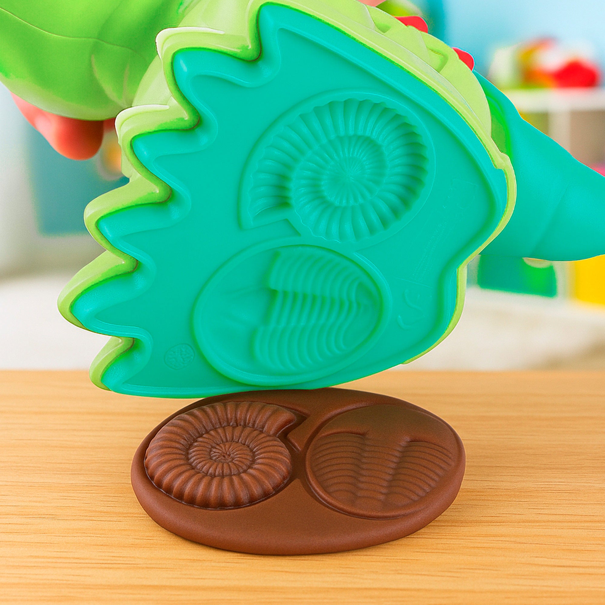 PLAY Juego de plastilina dinosaurio dentista con moldes y accesorios