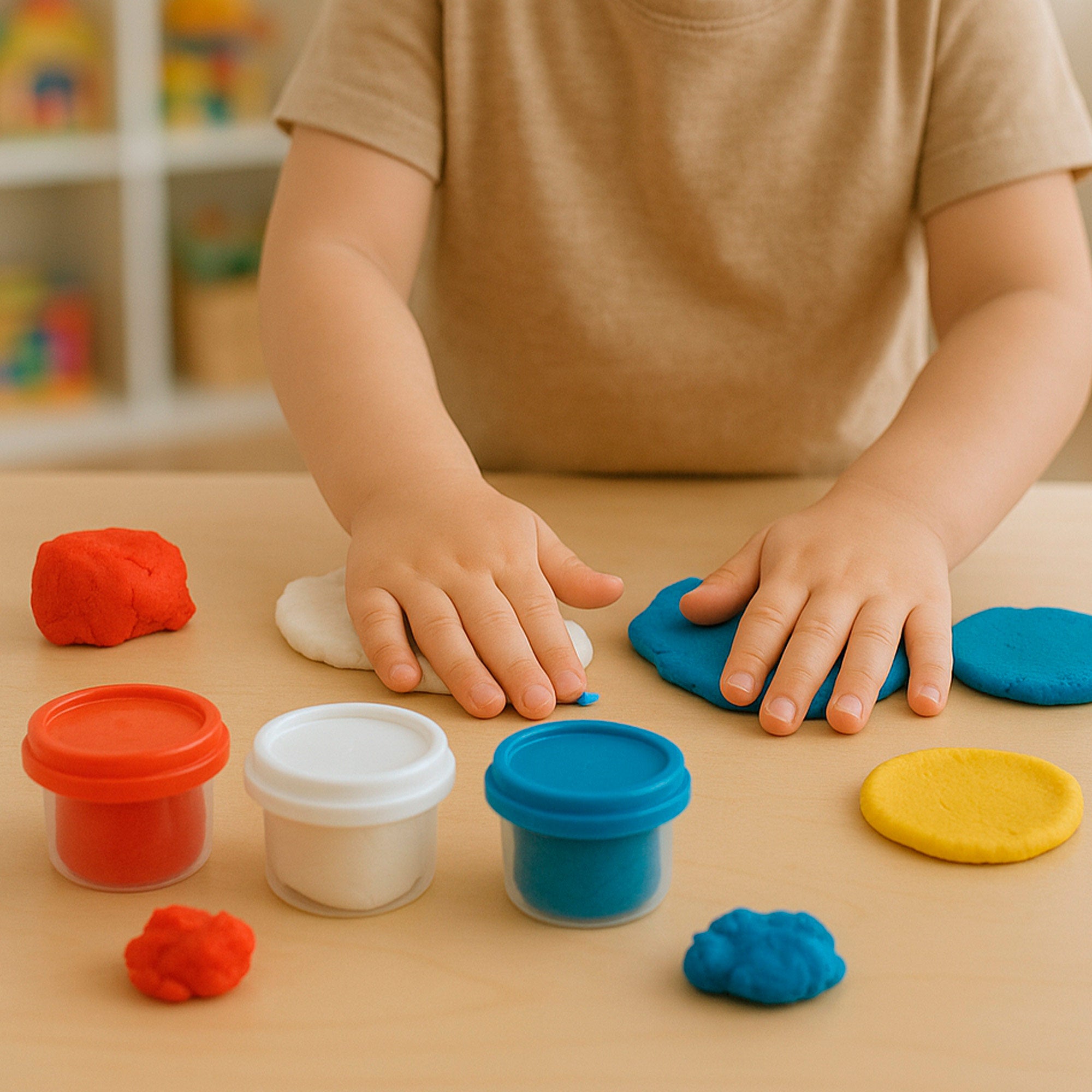 PLAY Juego de plastilina dinosaurio dentista con moldes y accesorios