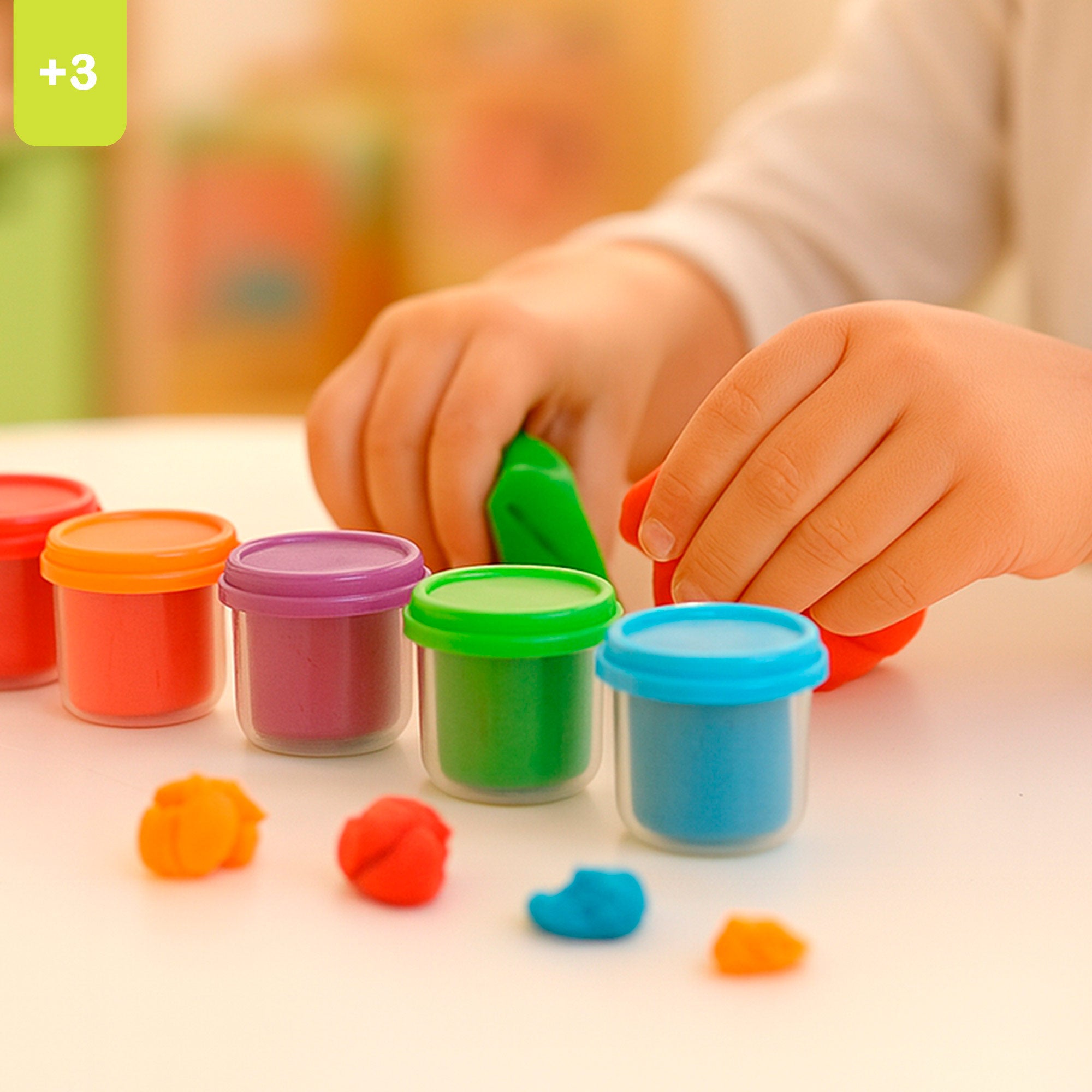PLAY Juego de plastilina peluquería mascotas con moldes y accesorios